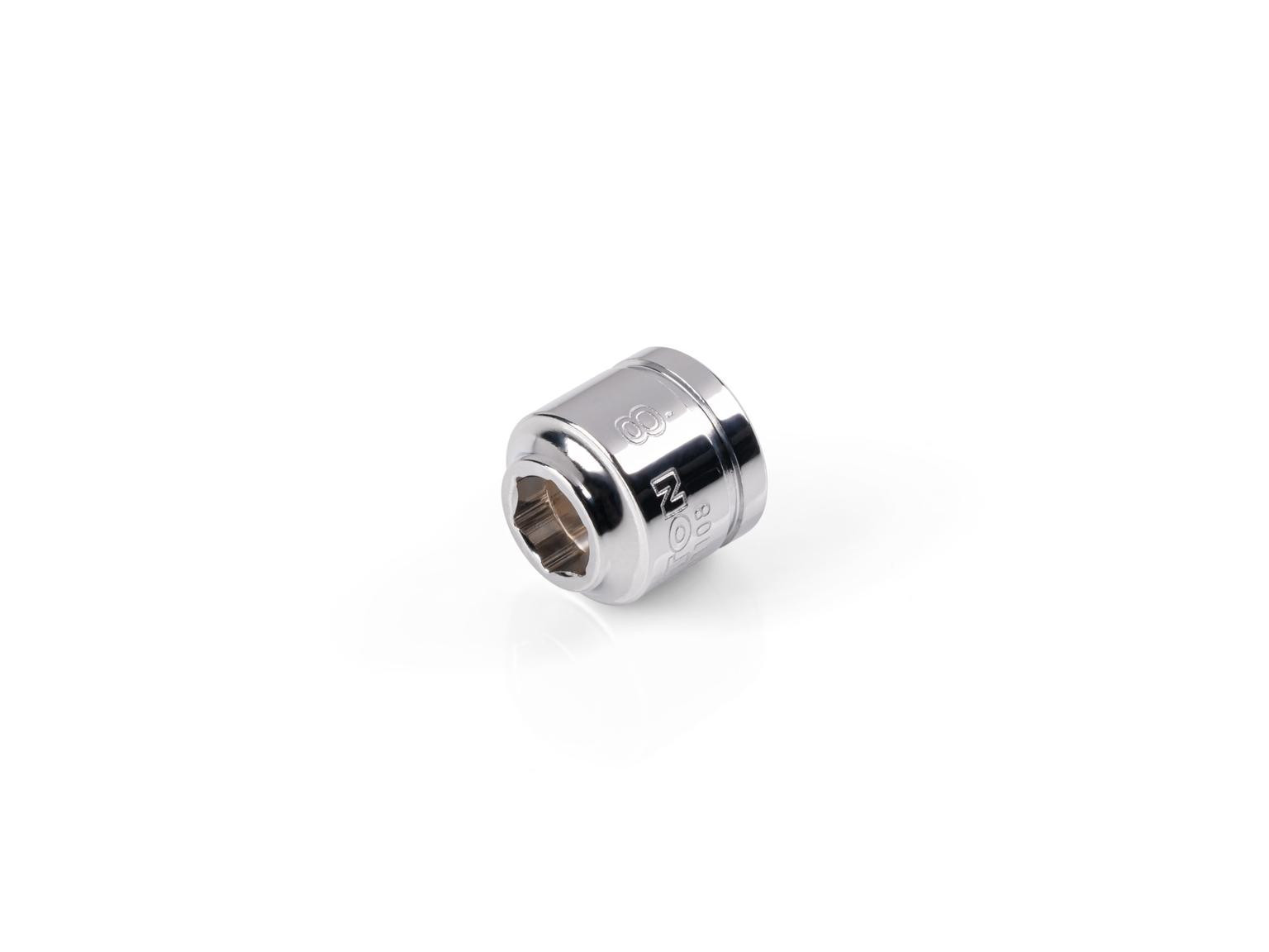 TEKTON 3/8 Inch Drive x 8 mm Extra-Shallow 6-Point Socket