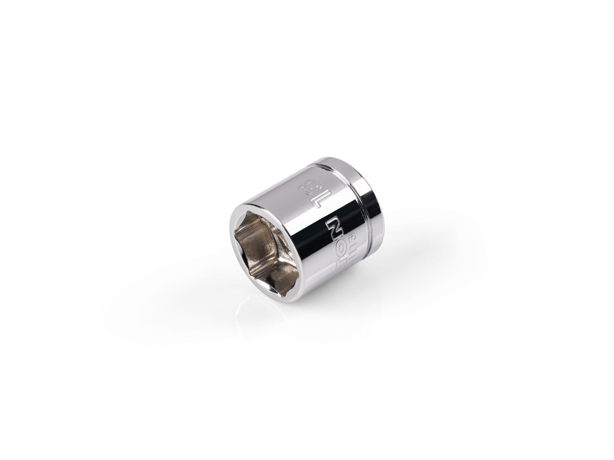 TEKTON 3/8 Inch Drive x 13 mm Extra-Shallow 6-Point Socket