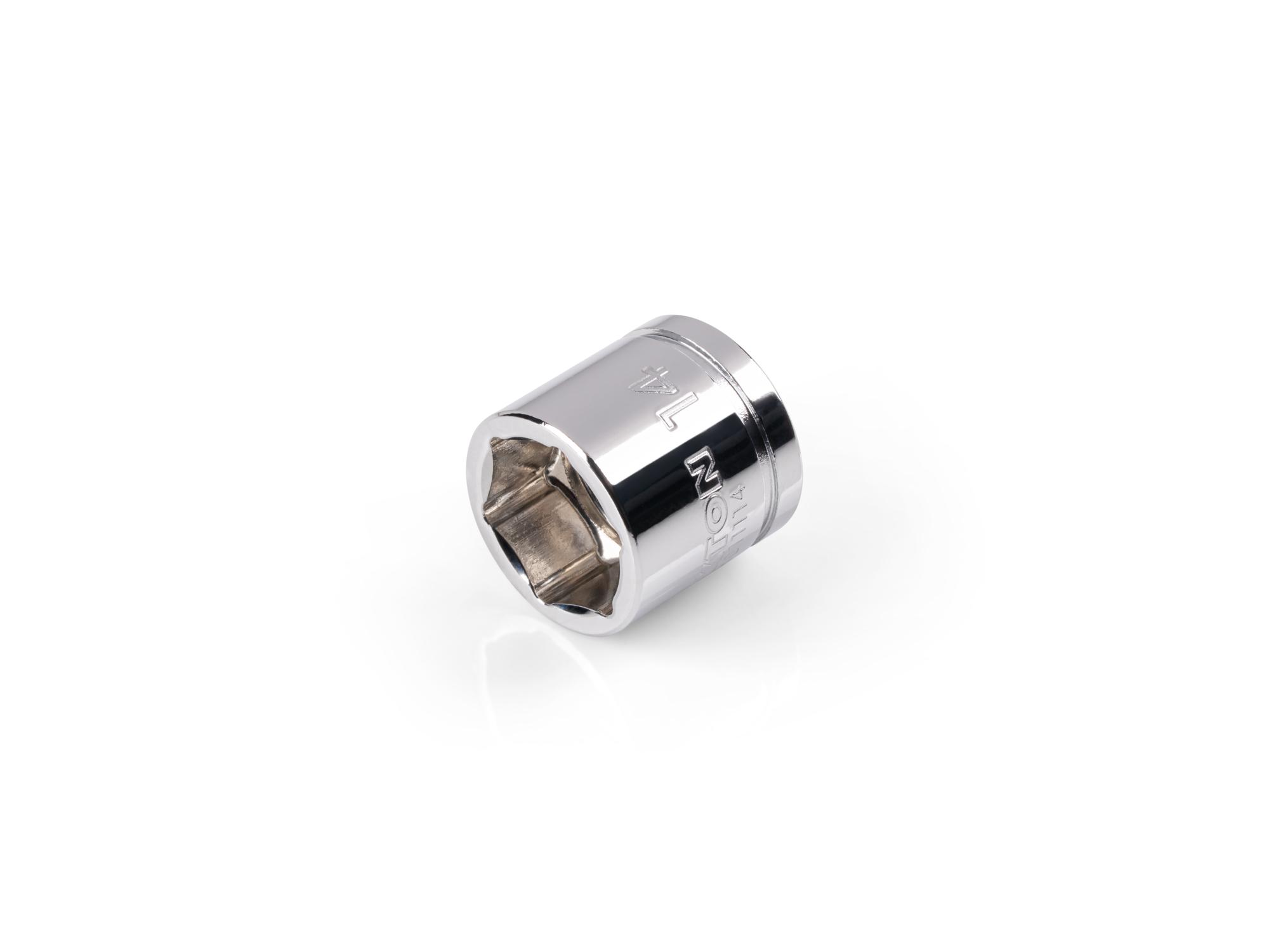 TEKTON 3/8 Inch Drive x 14 mm Extra-Shallow 6-Point Socket