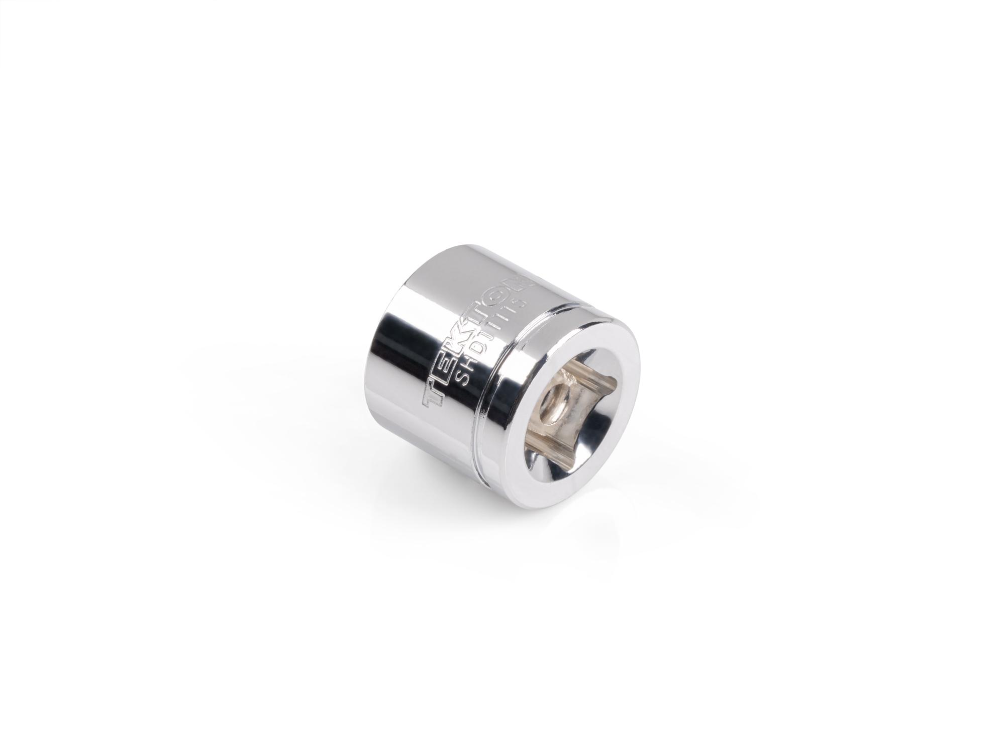 Back angle view of Tekton hand drive 6-point socket. Item #SHD11115