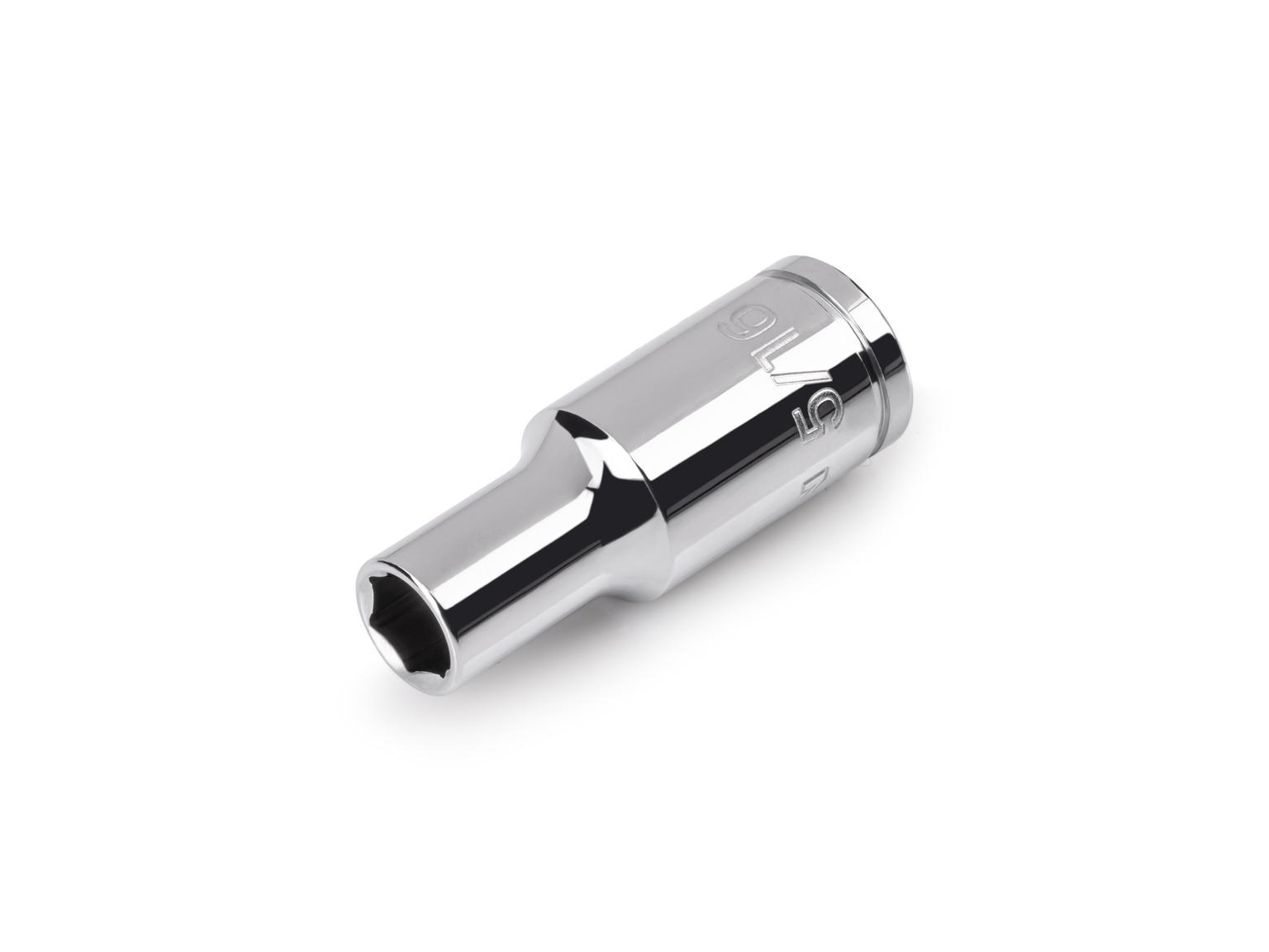 3/8 Inch Drive x 5/16 Inch 6-Point Semi-Deep Socket (Incorrect Shoulder Height)