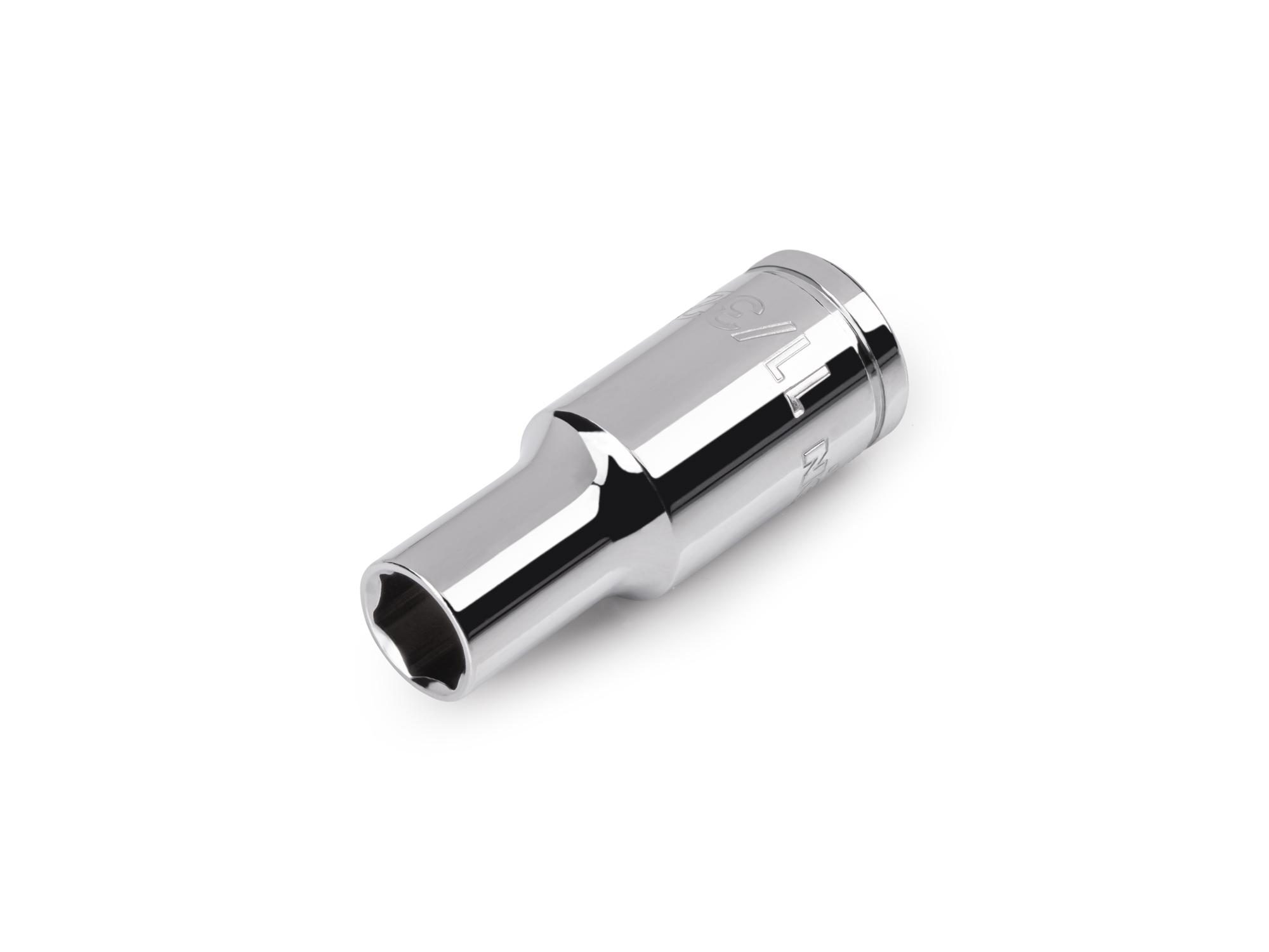 3/8 Inch Drive x 11/32 Inch 6-Point Semi-Deep Socket (Incorrect Shoulder Height)
