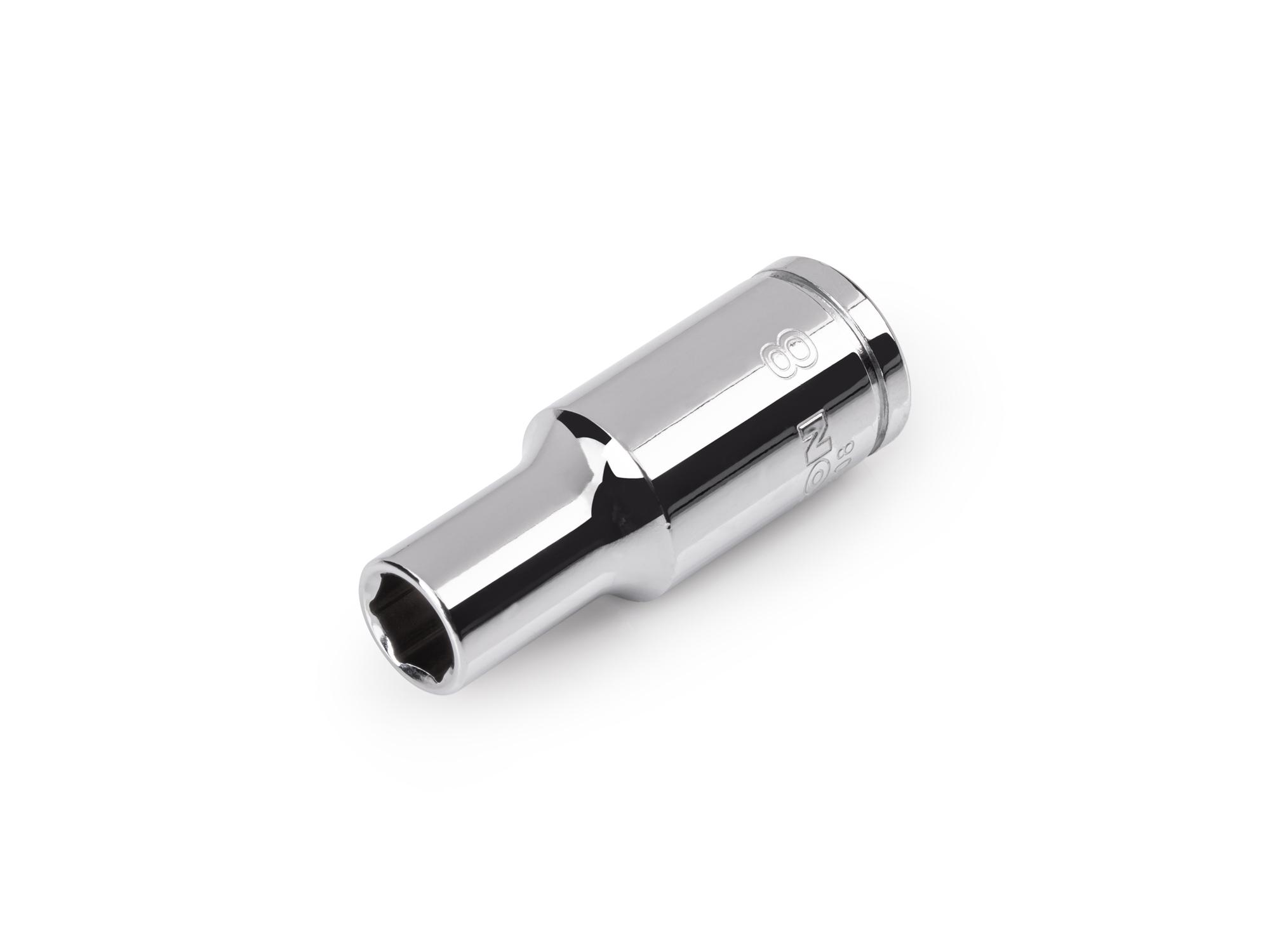 3/8 Inch Drive x 8 mm 6-Point Semi-Deep Socket (Incorrect Shoulder Height)