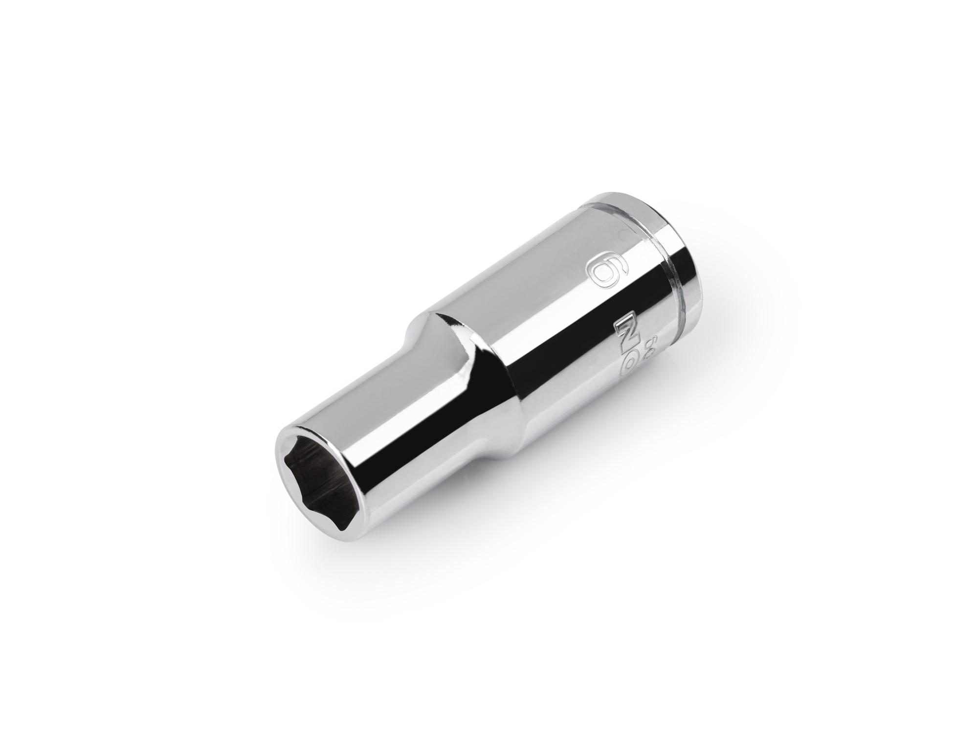 3/8 Inch Drive x 9 mm 6-Point Semi-Deep Socket (Incorrect Shoulder Height)