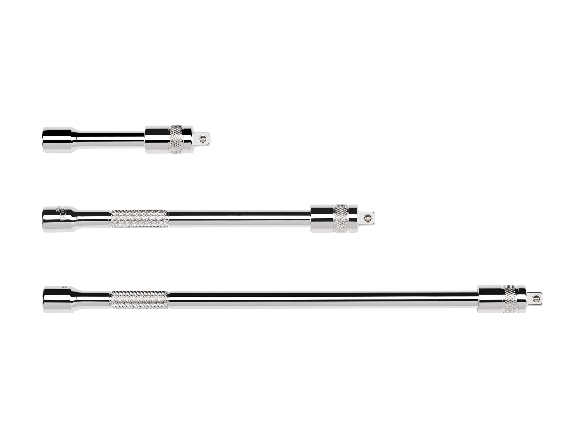 Laid out contents of Tekton hand drive accessory set. Item #SHA90012