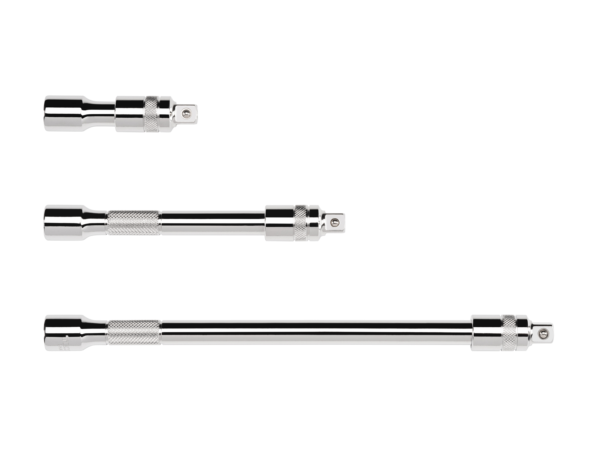 Laid out contents of Tekton hand drive accessory set. Item #SHA91015