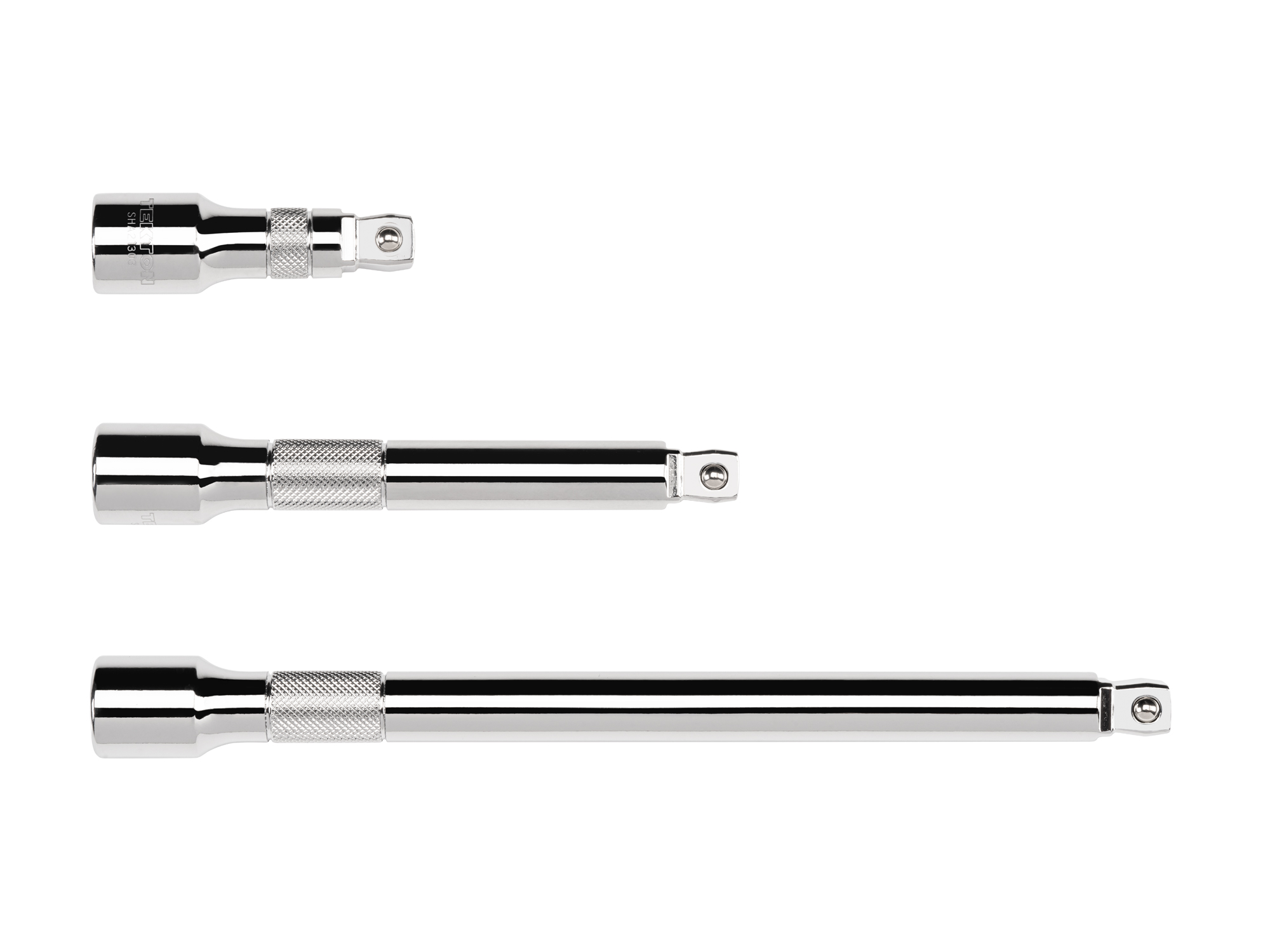 3-Piece 1/2 Inch Drive Wobble Extension Set | TEKTON