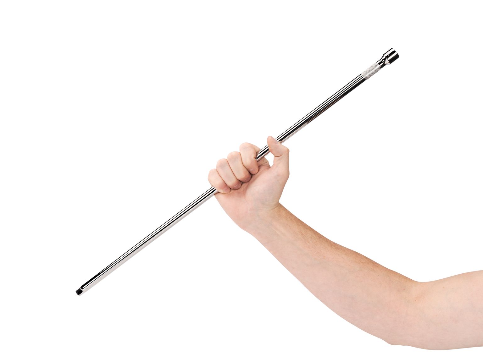 Person holding Tekton 24 inch hand drive accessory. Item #SHA11124