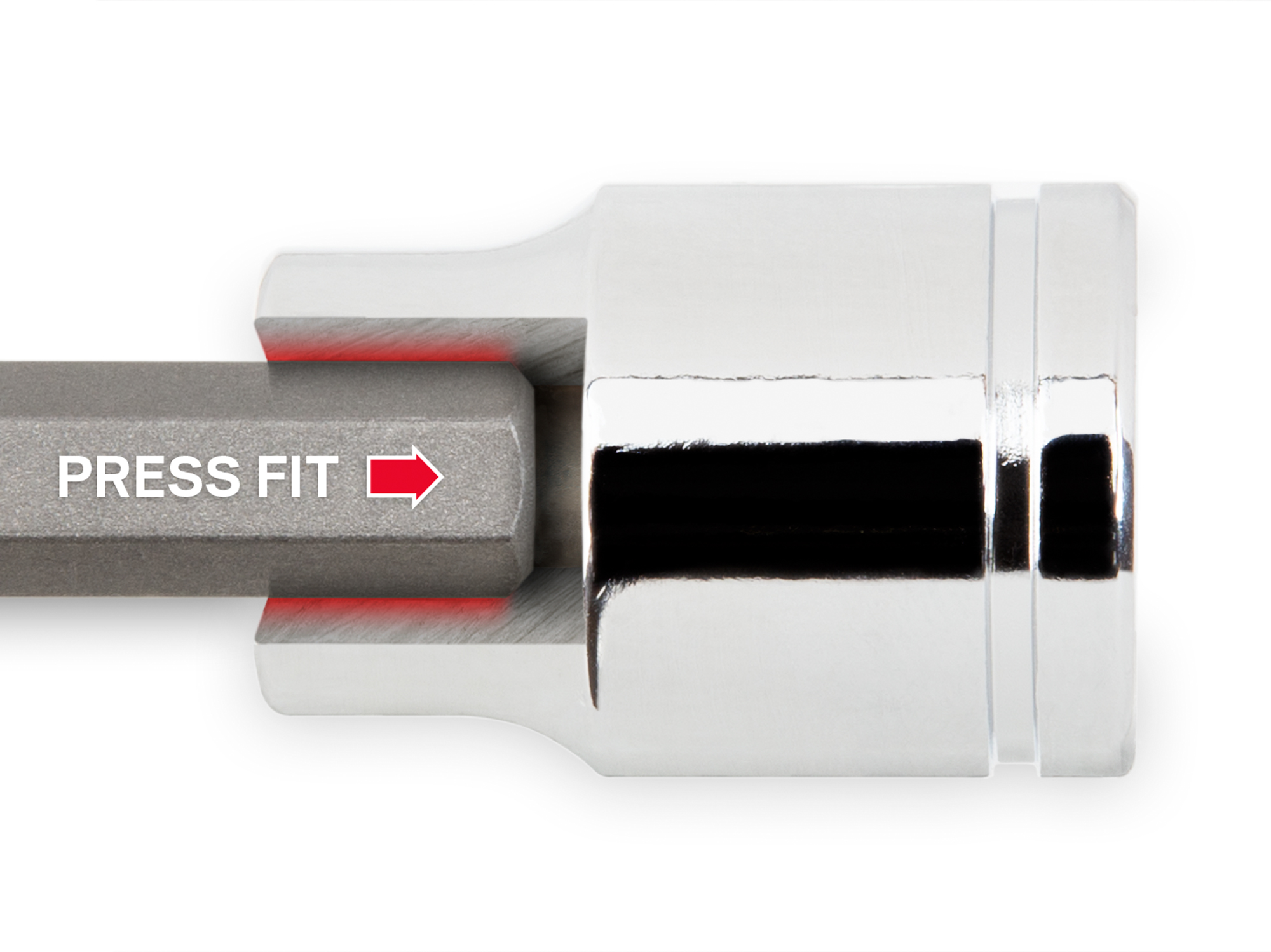 Includes: Hex 1/8-3/8 inch (SAE), 3-10 mm (Metric) bit sockets. The S2 steel bit is press fitted into the socket. Comes with rail and tray storage. SHB91201.