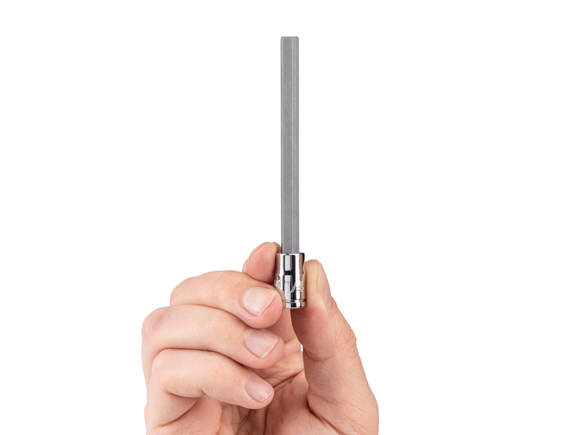 1/4 Inch Drive x 1/4 Inch Long Hex Bit Socket | TEKTON