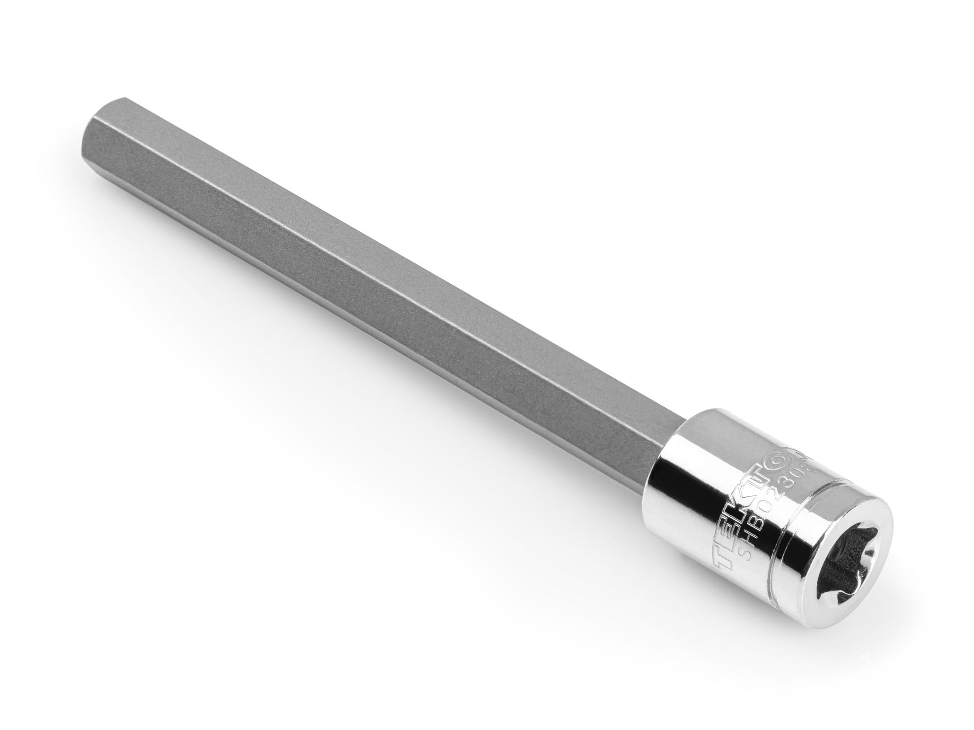 Back angle view of Tekton hand drive bit socket. Item #SHB02308