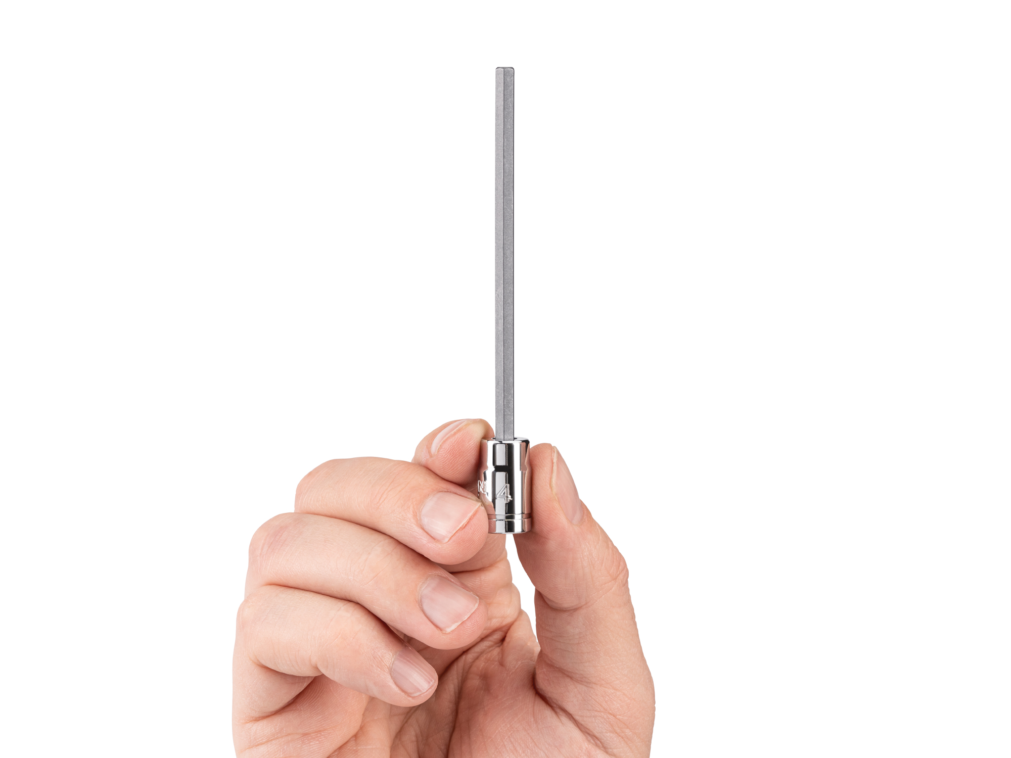 1/4 Inch Drive x 4 mm Long Hex Bit Socket | TEKTON