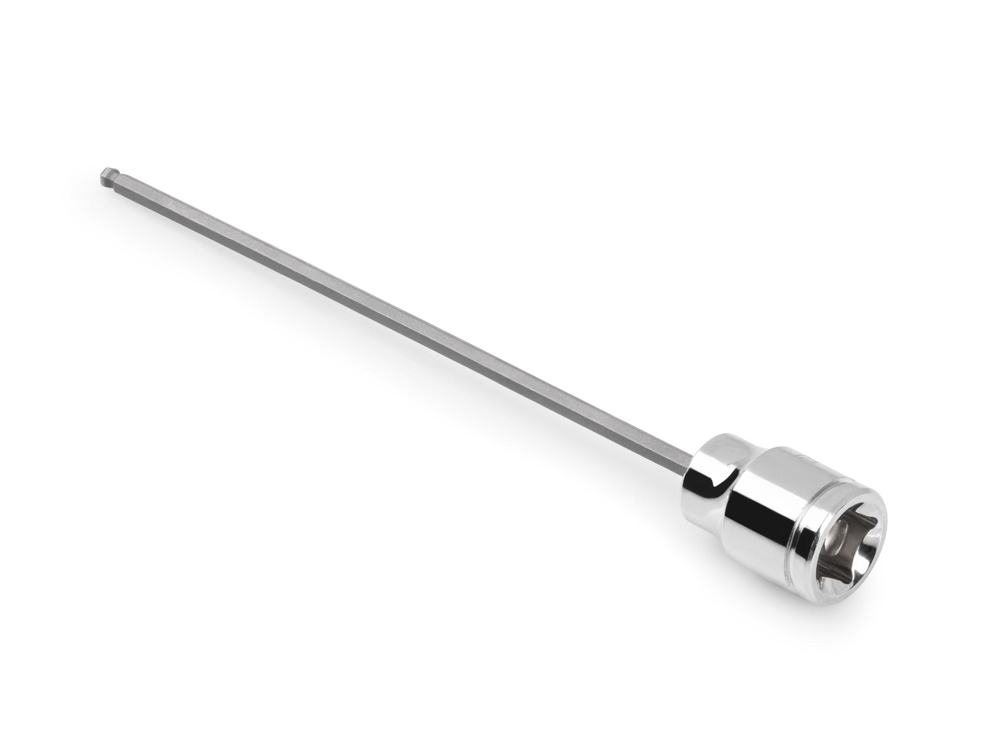 Back angle view of Tekton hand drive bit socket. Item #SHB12800