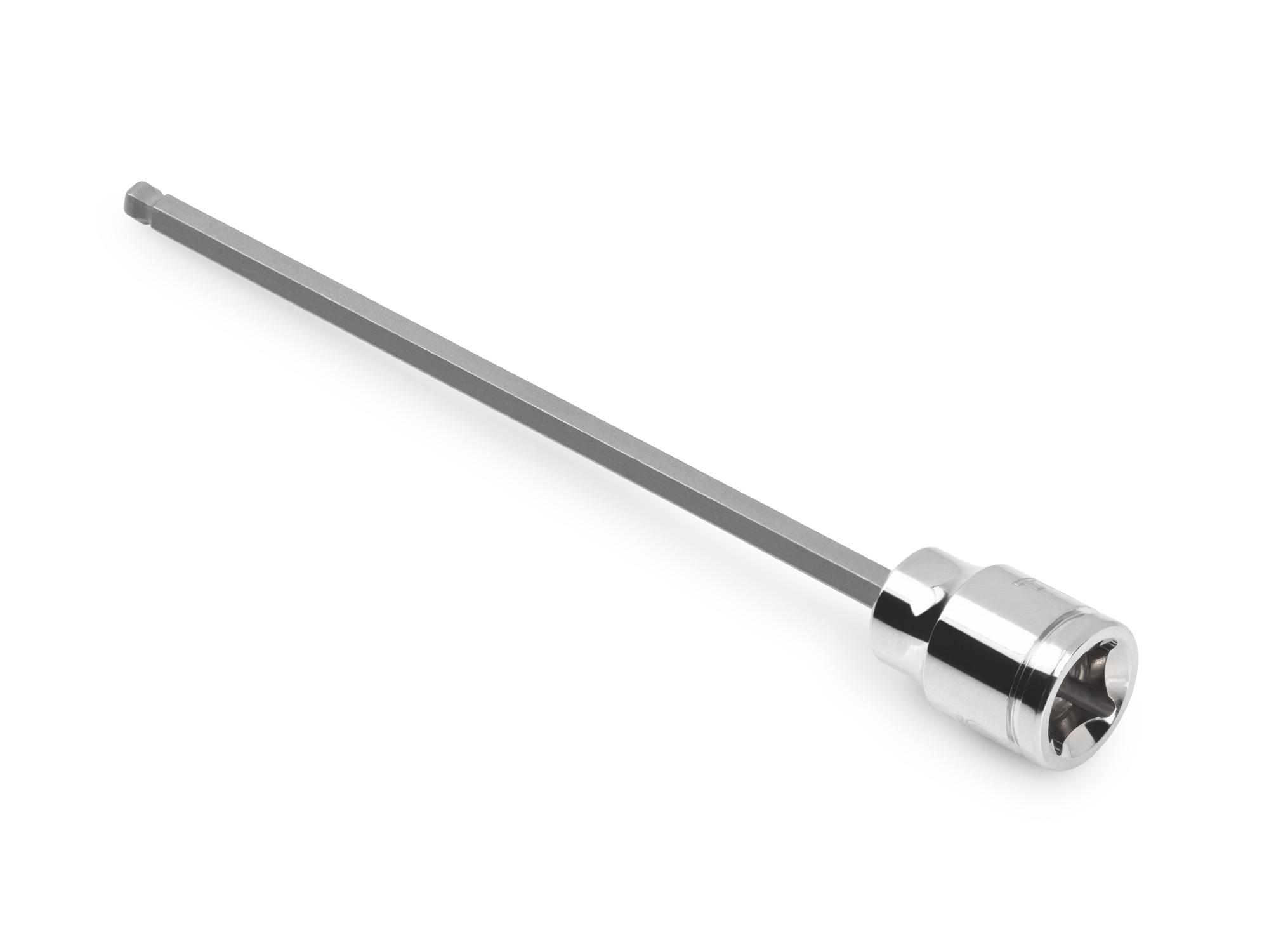 Back angle view of Tekton hand drive bit socket. Item #SHB12803