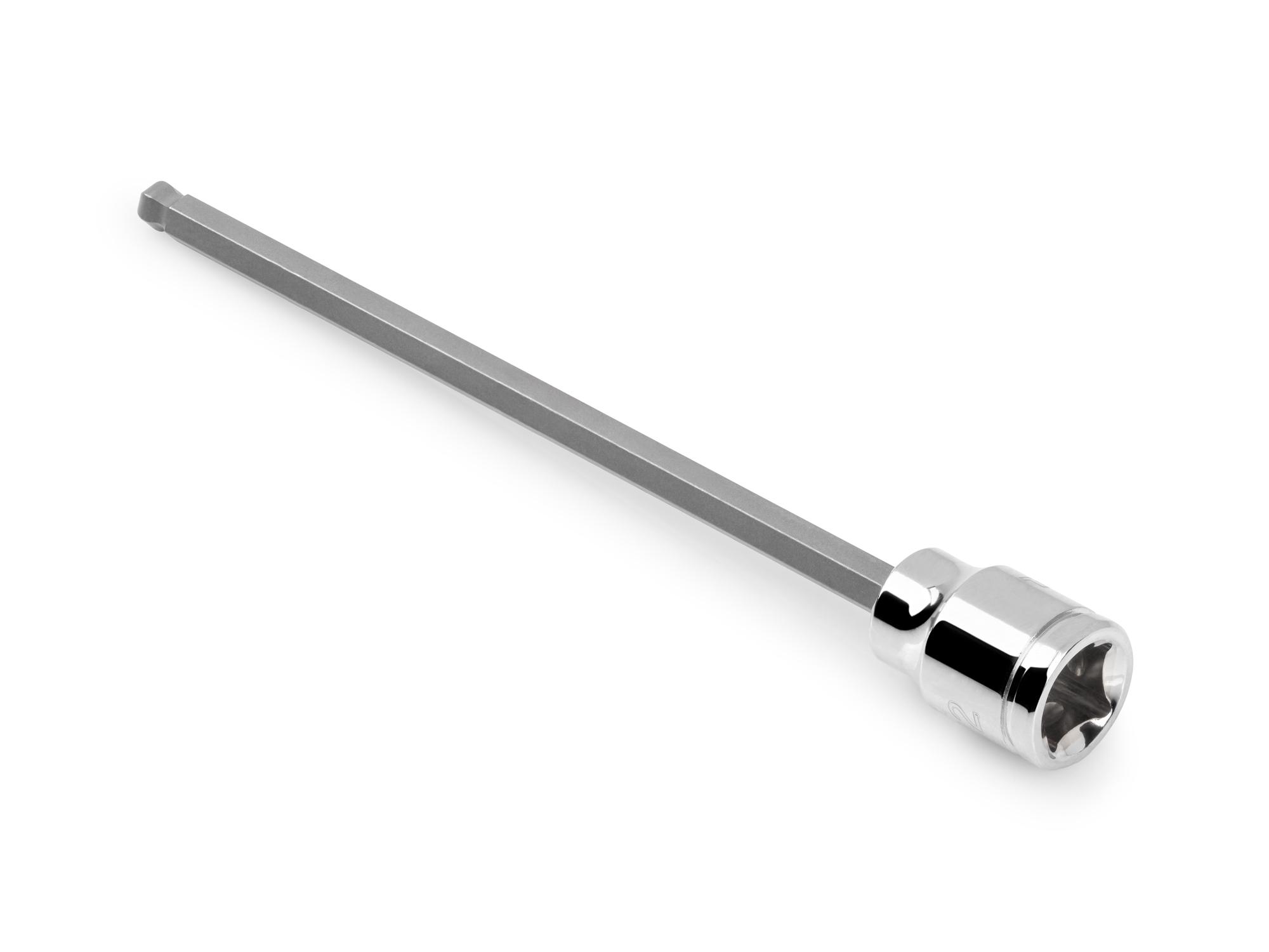 Back angle view of Tekton hand drive bit socket. Item #SHB12805