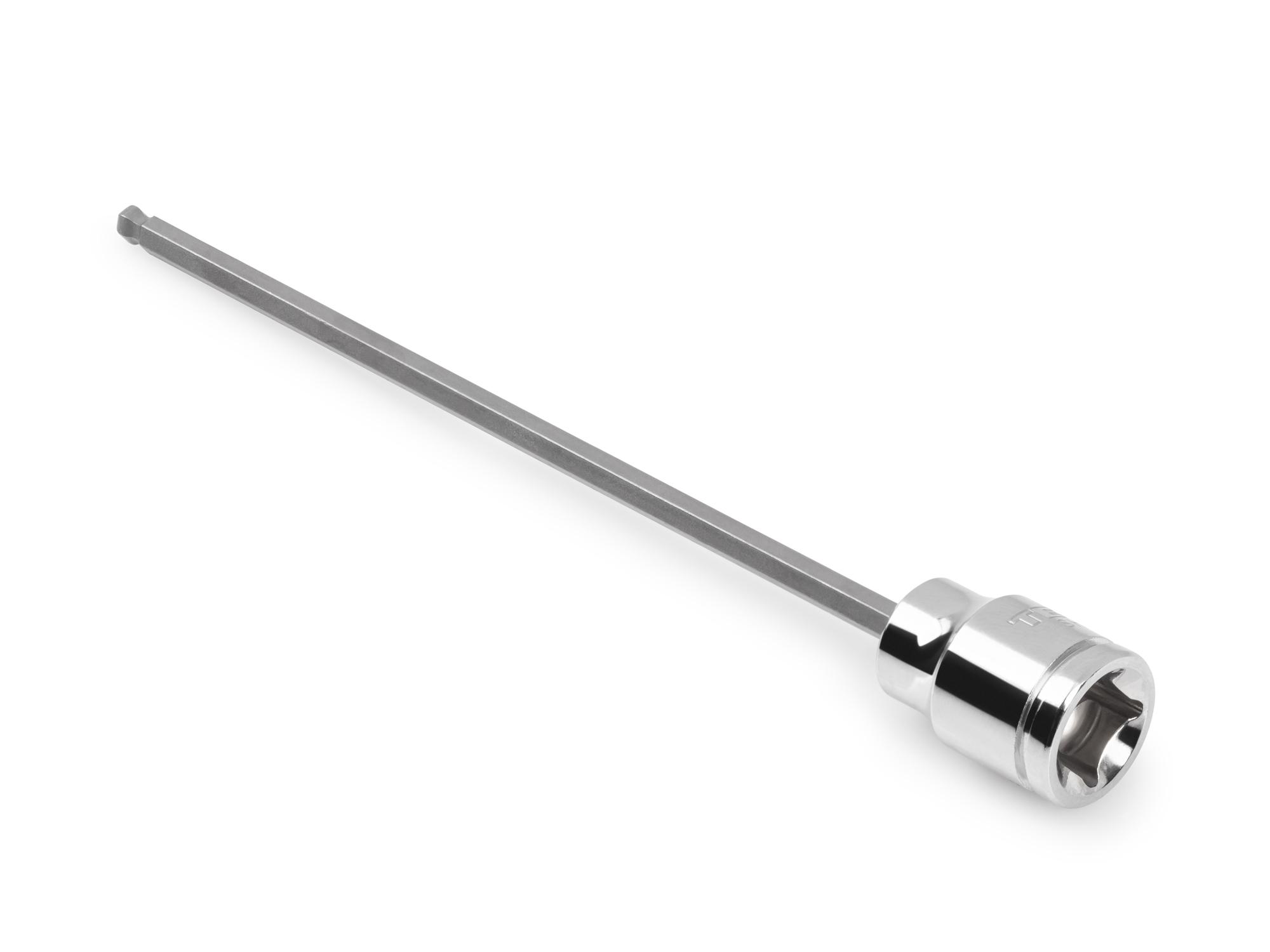 Back angle view of Tekton hand drive bit socket. Item #SHB13802