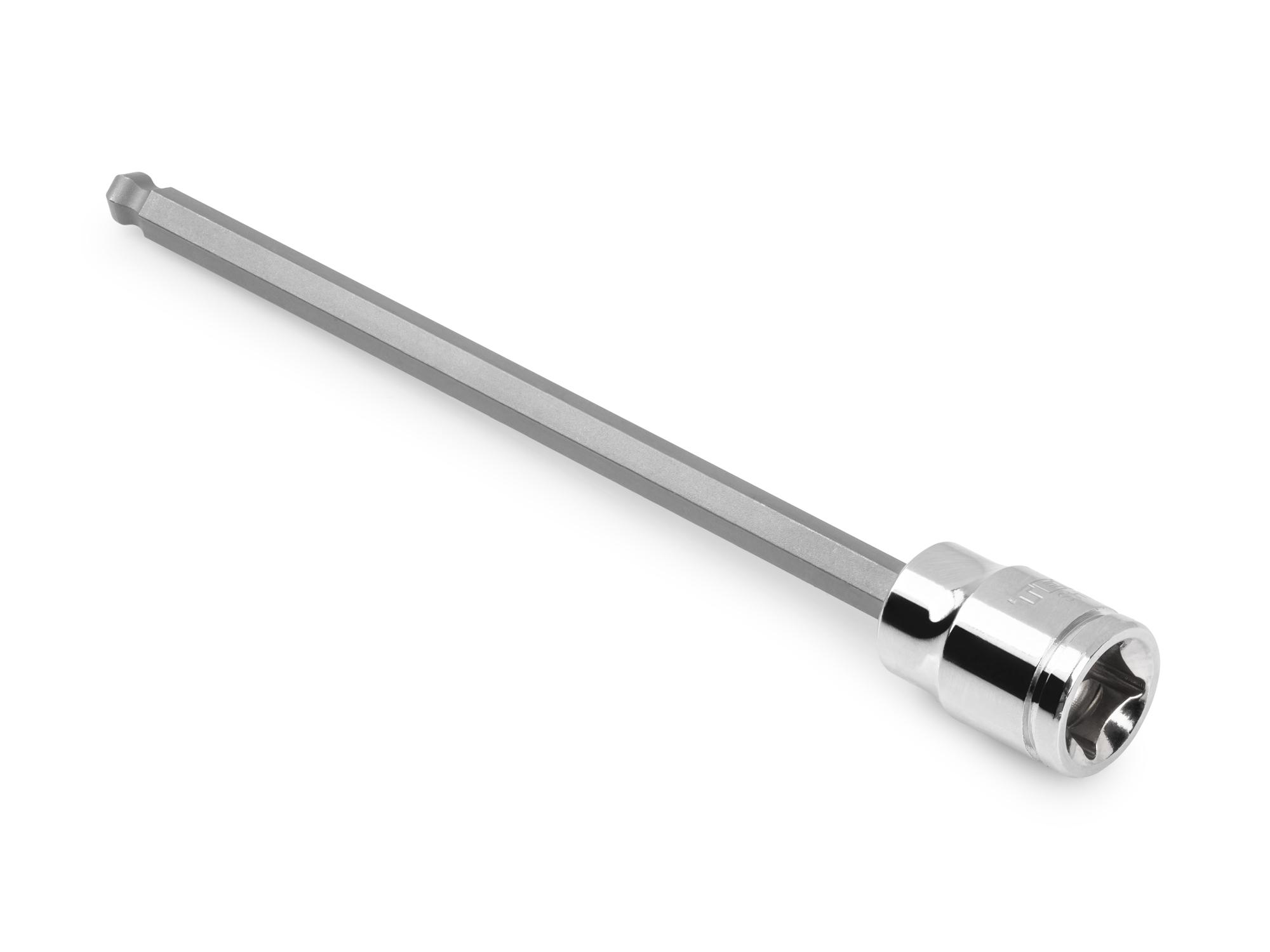 Back angle view of Tekton hand drive bit socket. Item #SHB13806