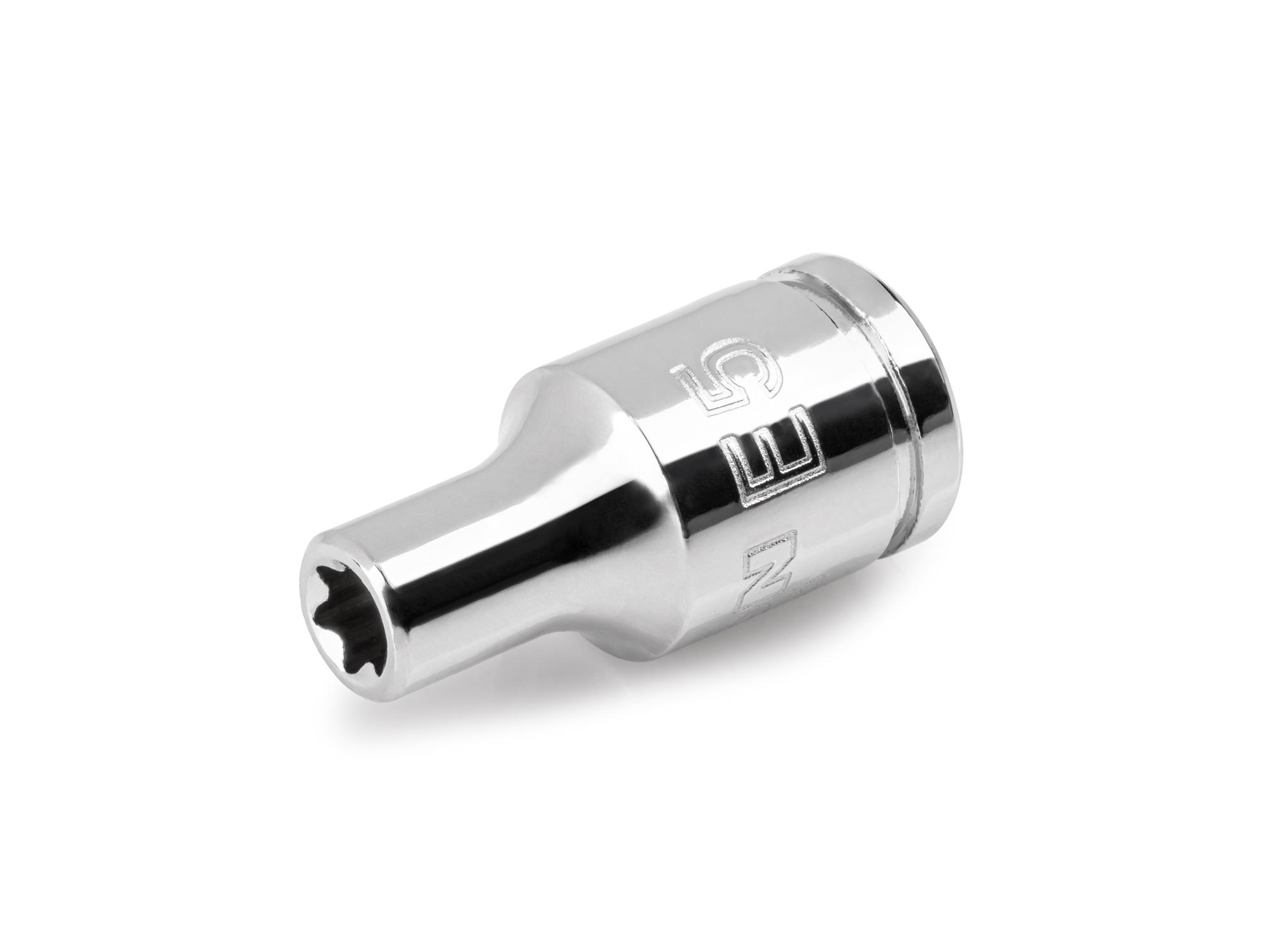1/4 Inch Drive x E5 Shallow External Star Socket