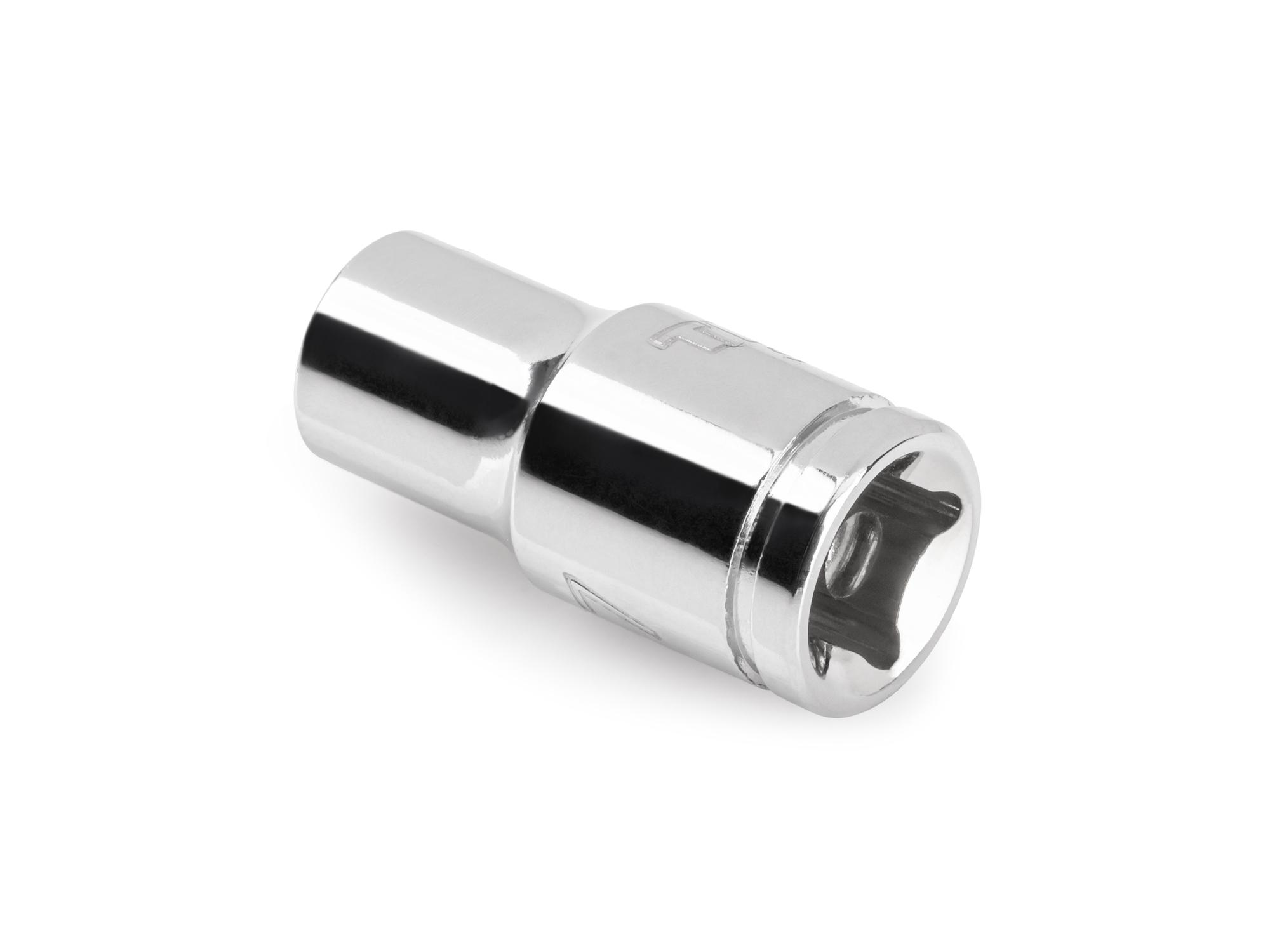Back angle view of Tekton hand drive external star socket. Item #SHD02407