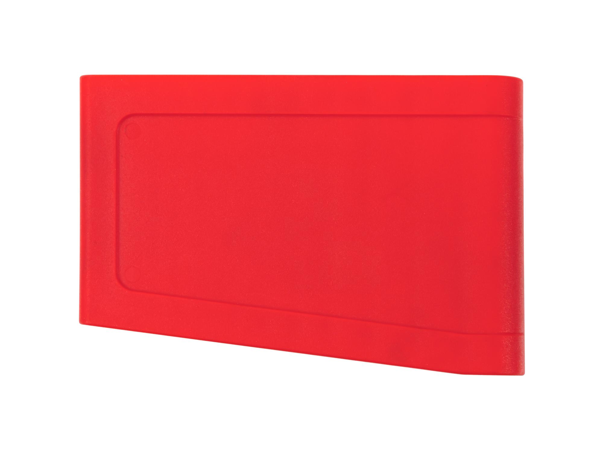 Back view of red Tekton holder hex key organization. Item #OKH32101
