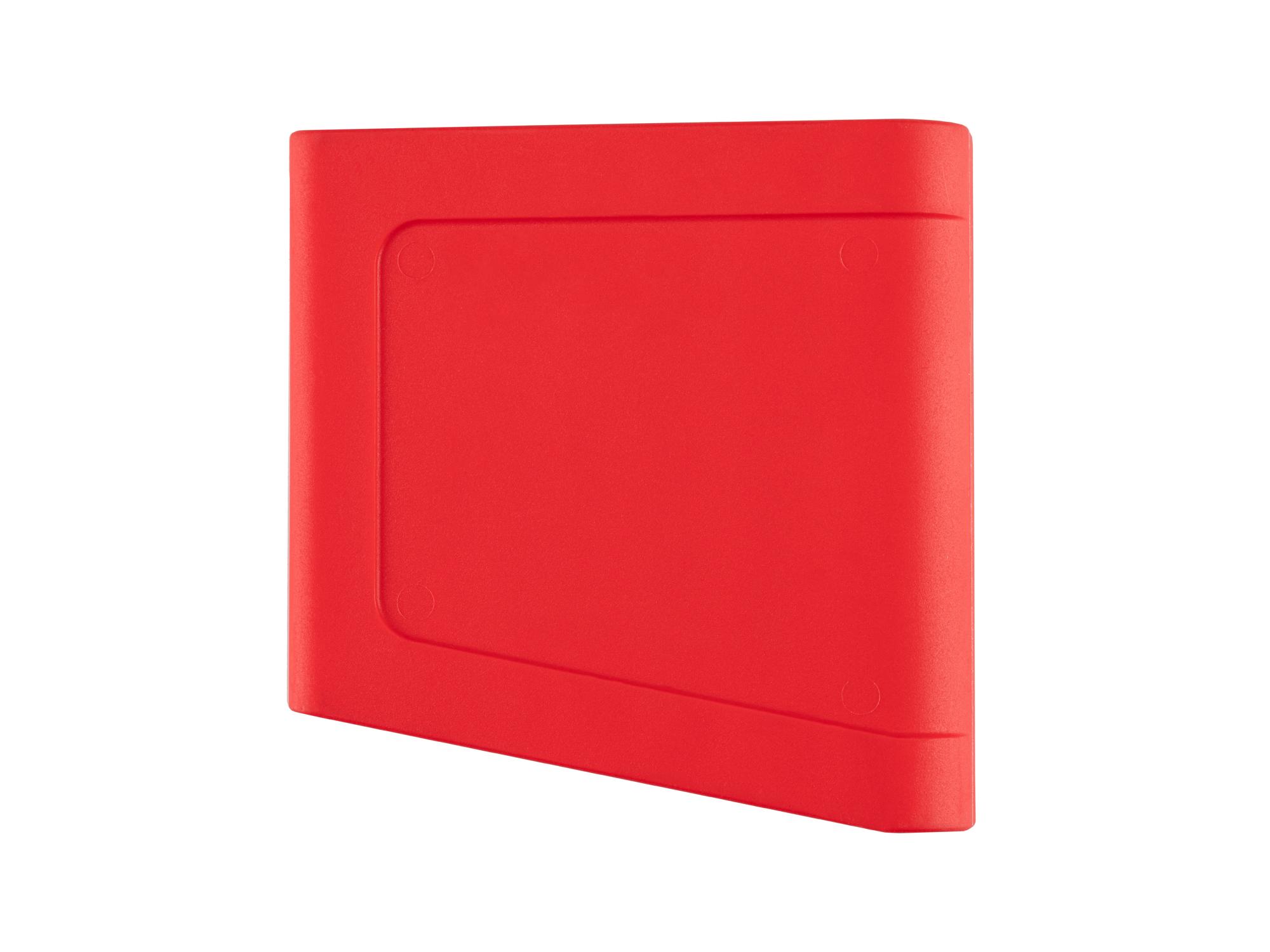 Back view of red Tekton holder hex key organization. Item #OKH32102
