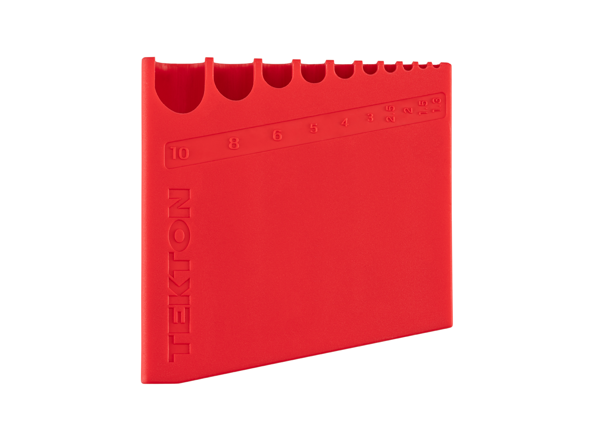 10-Tool Hex Key Holder (Red) | TEKTON | OKH32102