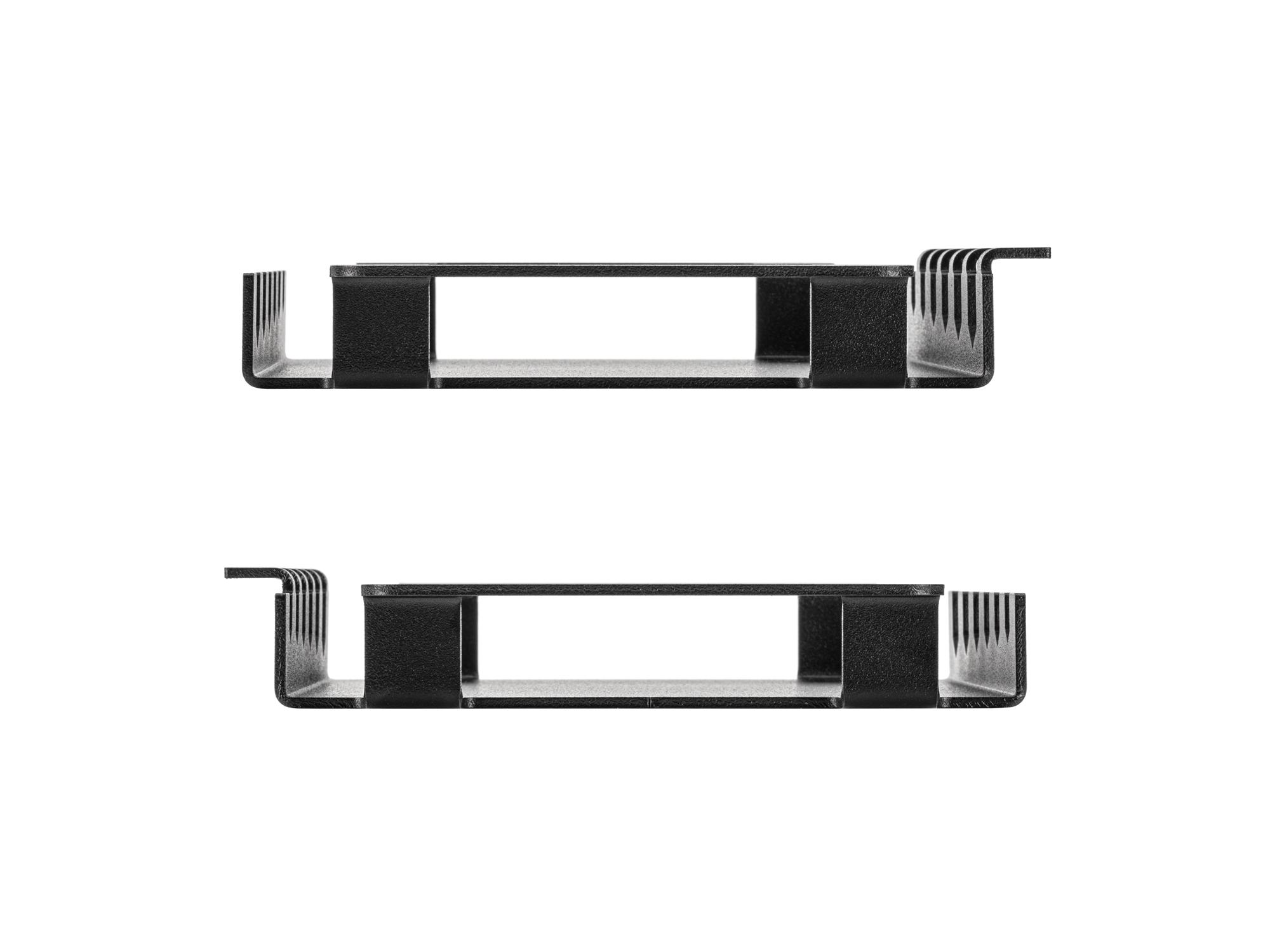 Second side view of black Tekton rack hex key organization. Item #OKH61502