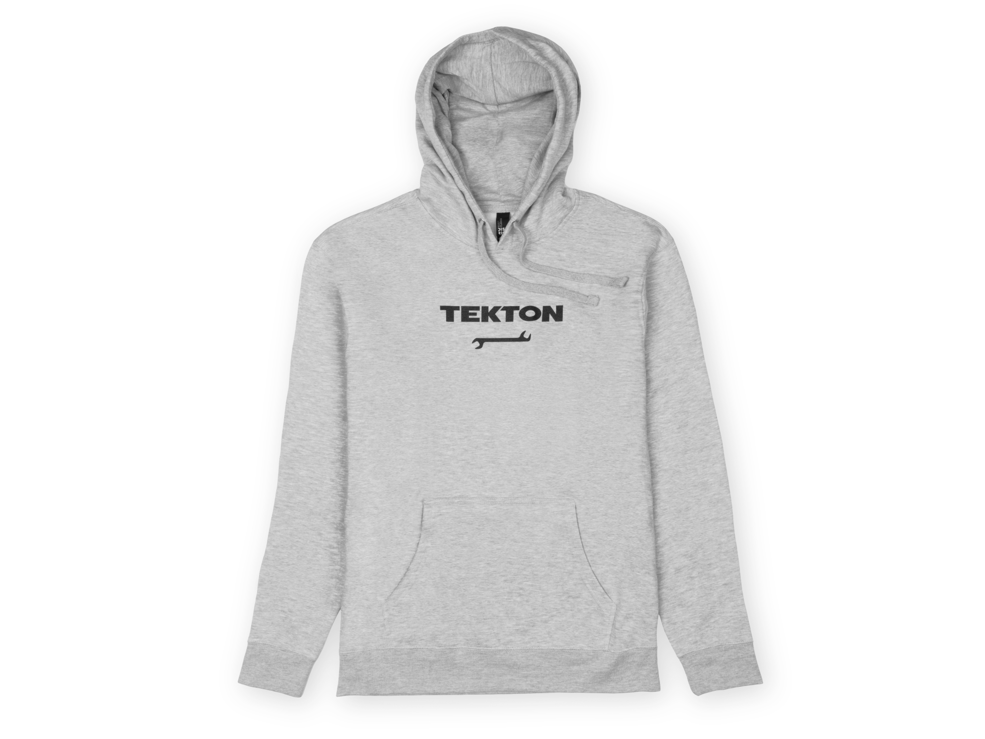 TEKTON Tekton Midweight Pullover Hoodie, Light Heather Gray (Small)