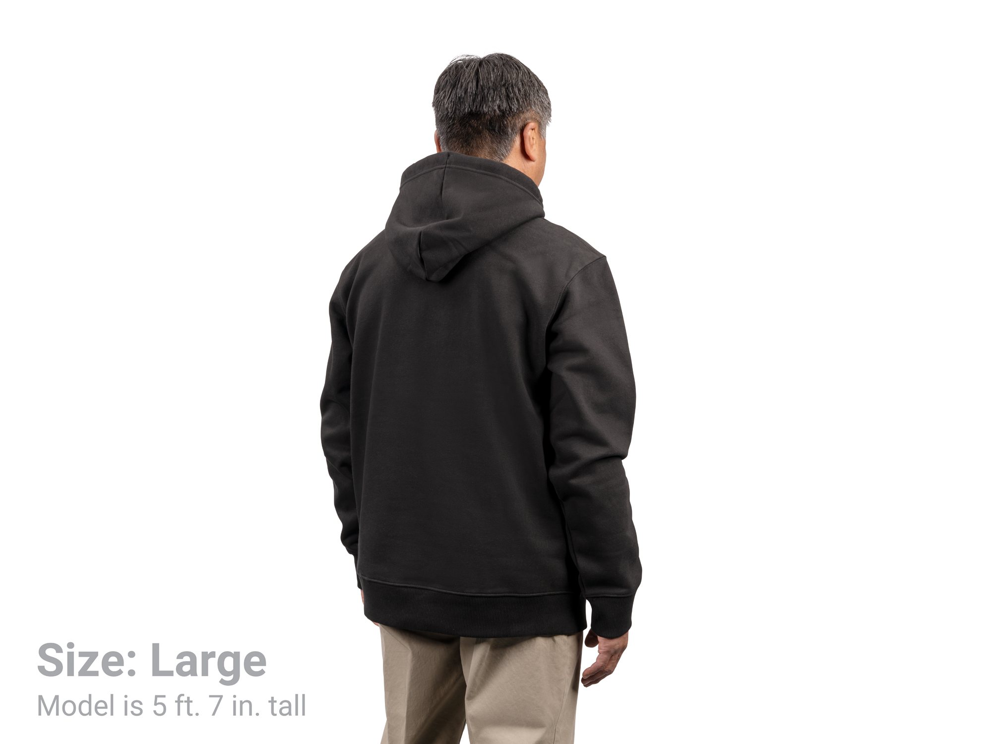 TEKTON Tekton Heavyweight Pullover Hoodie, Black (Medium)