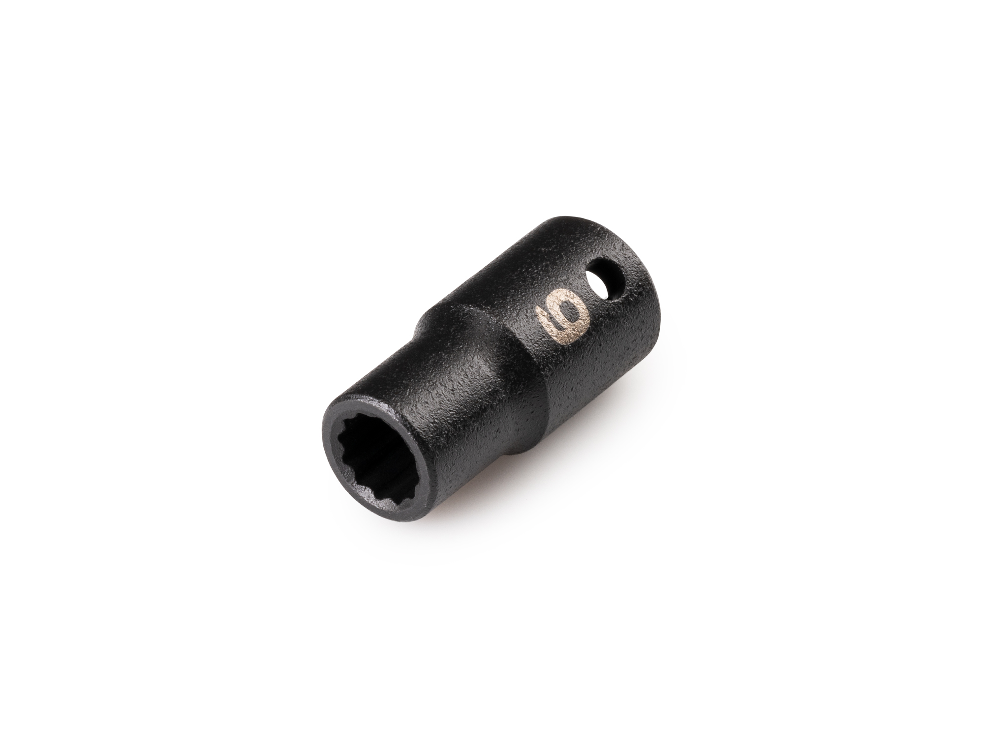 Size: 6 mm (metric) 12-point impact socket. Has a high-visibility laser etched size marking and a permanent stamped size marking. SID02306.