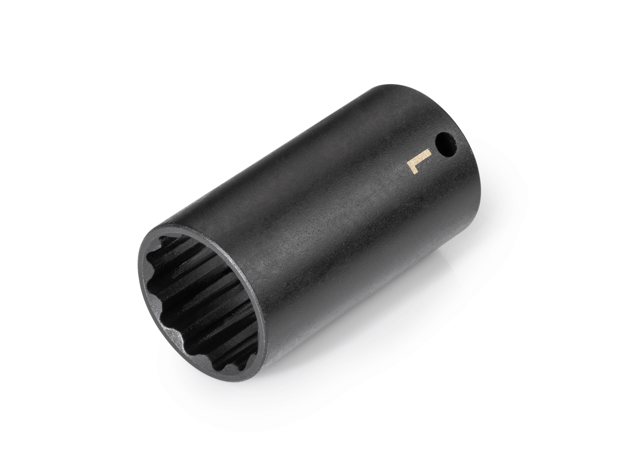 TEKTON 3/8 Inch Drive x 1 Inch Deep 12-Point Impact Socket