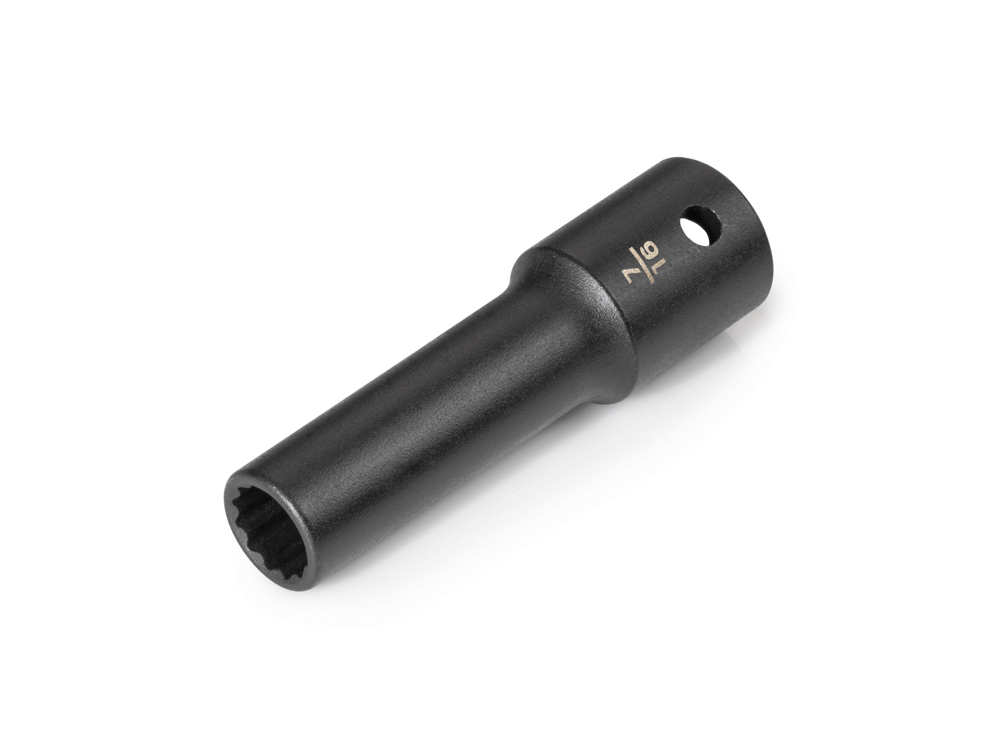 1/2 Inch Drive x 7/16 Inch Deep 12-Point Impact Socket | TEKTON