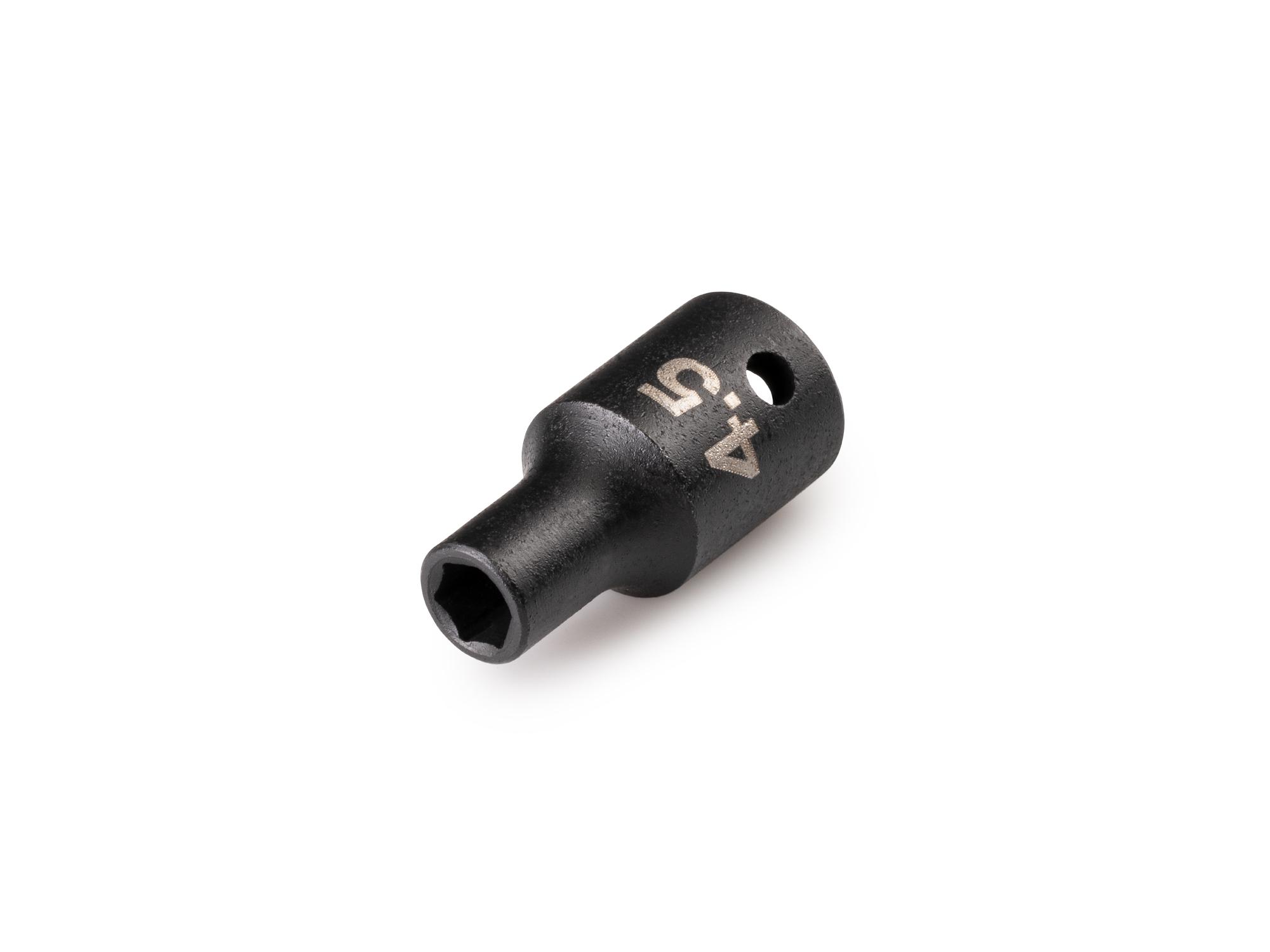 Front-right angle view of Tekton impact drive 6-point socket. Item #SID02103
