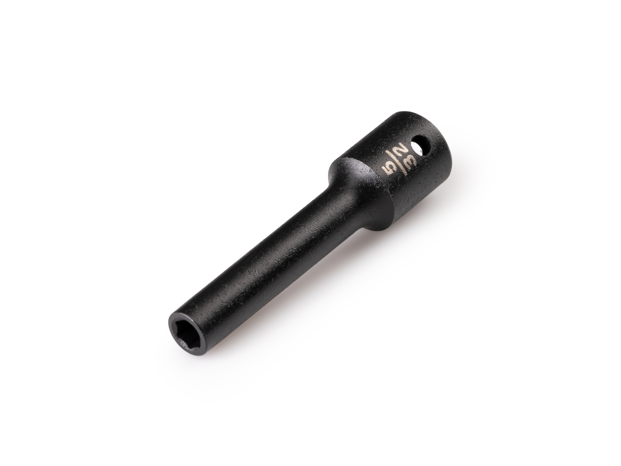 Size: 5/32 inch (SAE) deep 6-point impact socket. Has a high-visibility laser etched size marking and a permanent stamped size marking. SID03002.