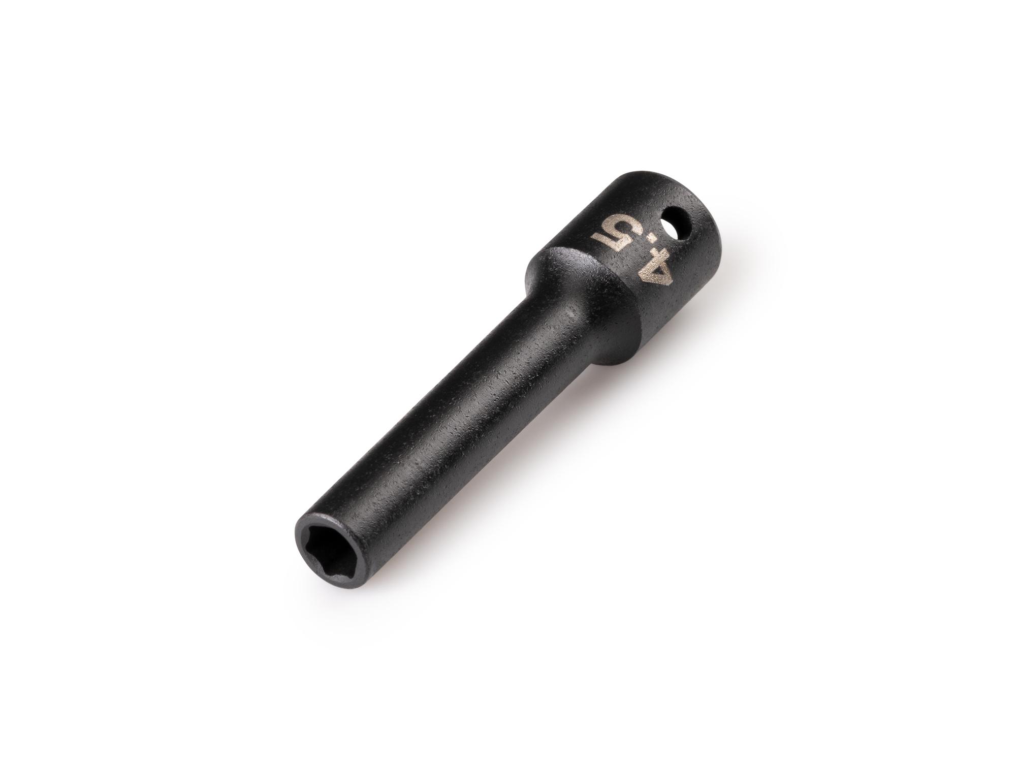 Front-right angle view of Tekton impact drive 6-point socket. Item #SID03103