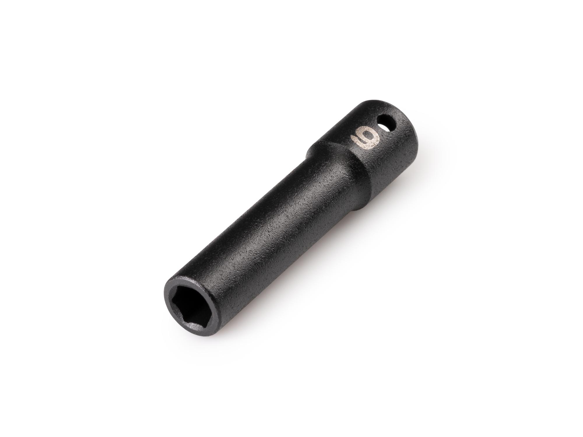 Front-right angle view of Tekton impact drive 6-point socket. Item #SID03106