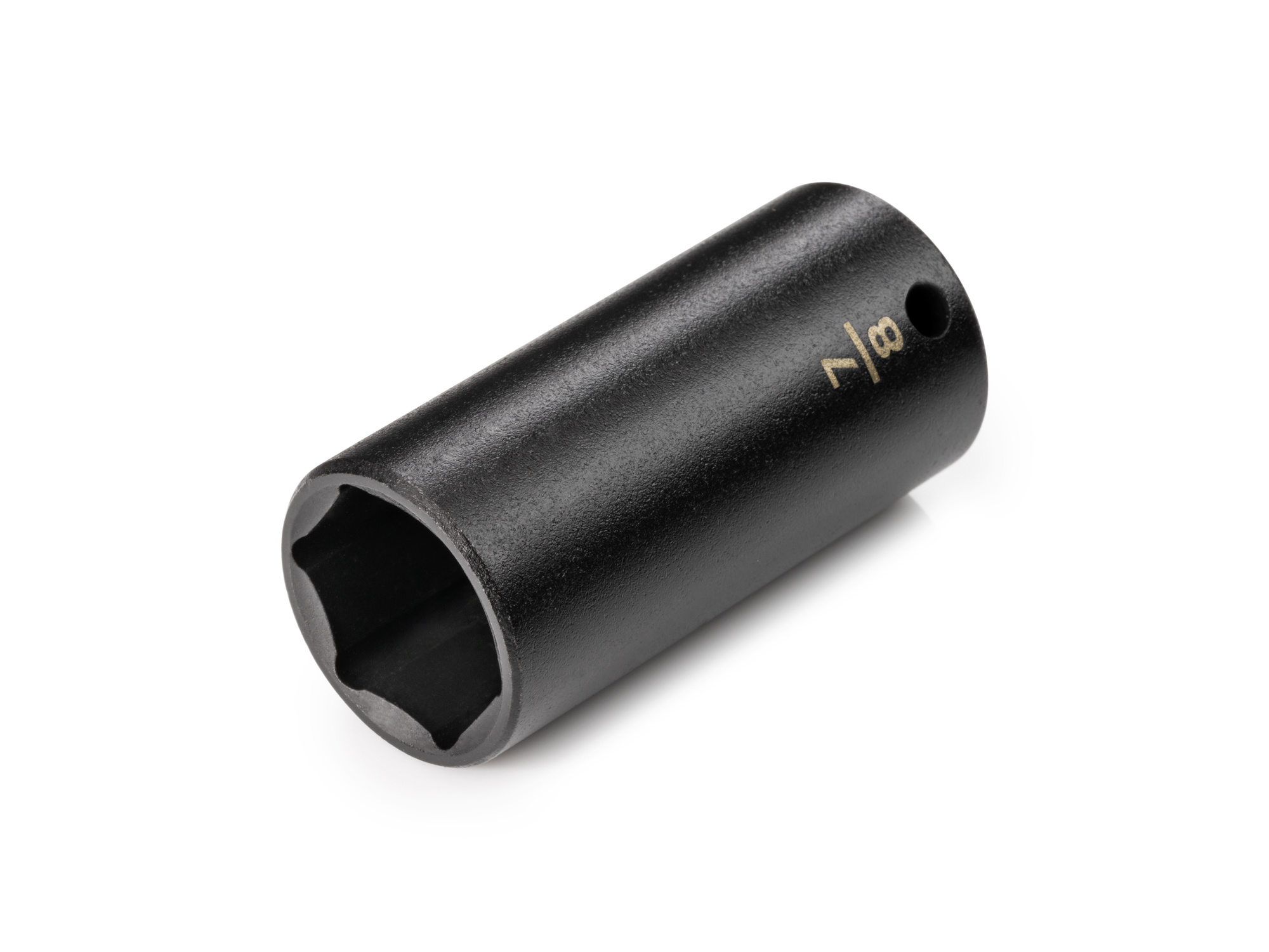 ●3-DEEP 3/8 Inch Drive x 7/8 Inch Deep 6-Point Impact Socket | TEKTON