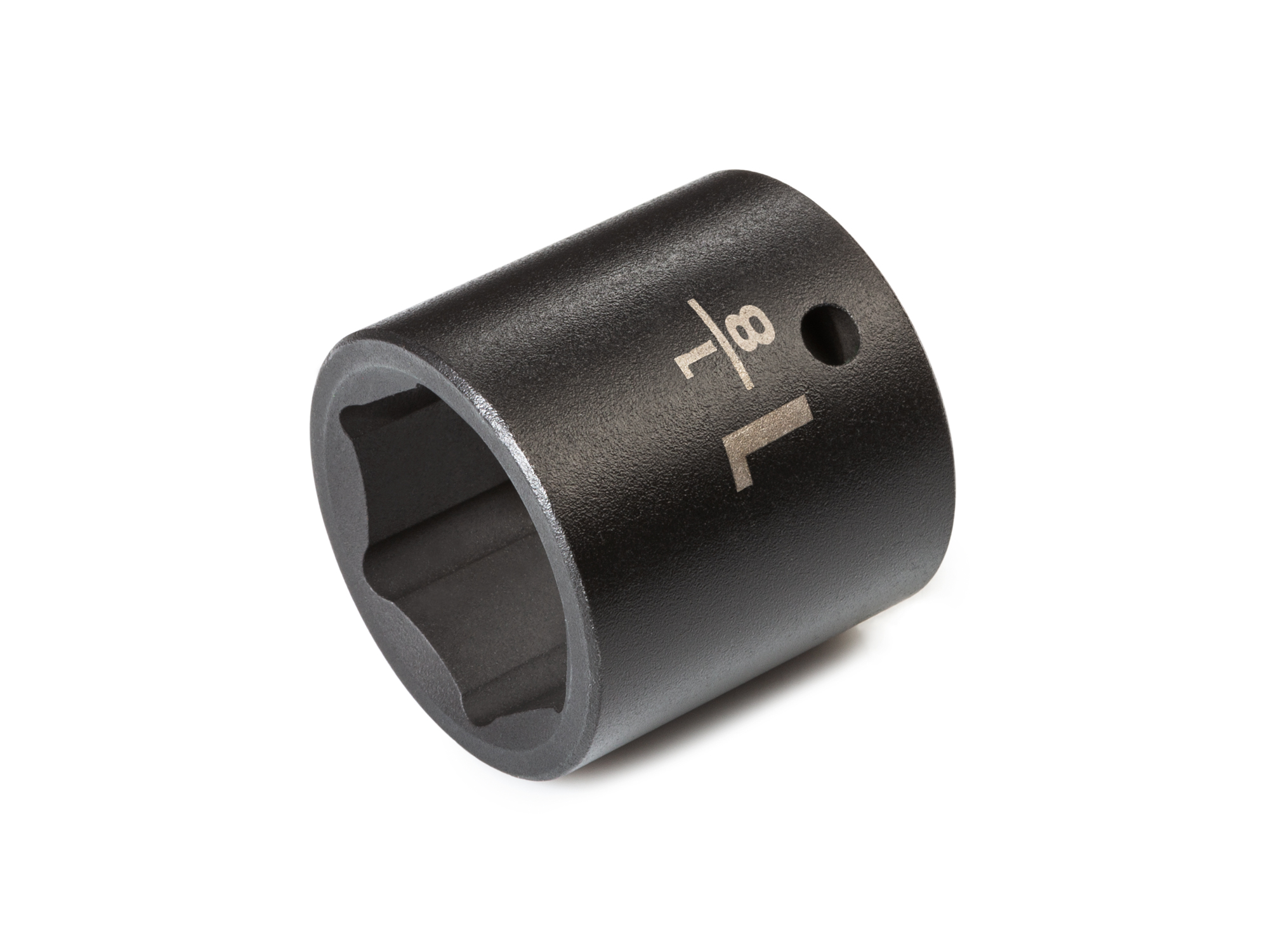 1/2 Inch Drive x 1-1/8 Inch Shallow 6-Point Impact Socket | TEKTON