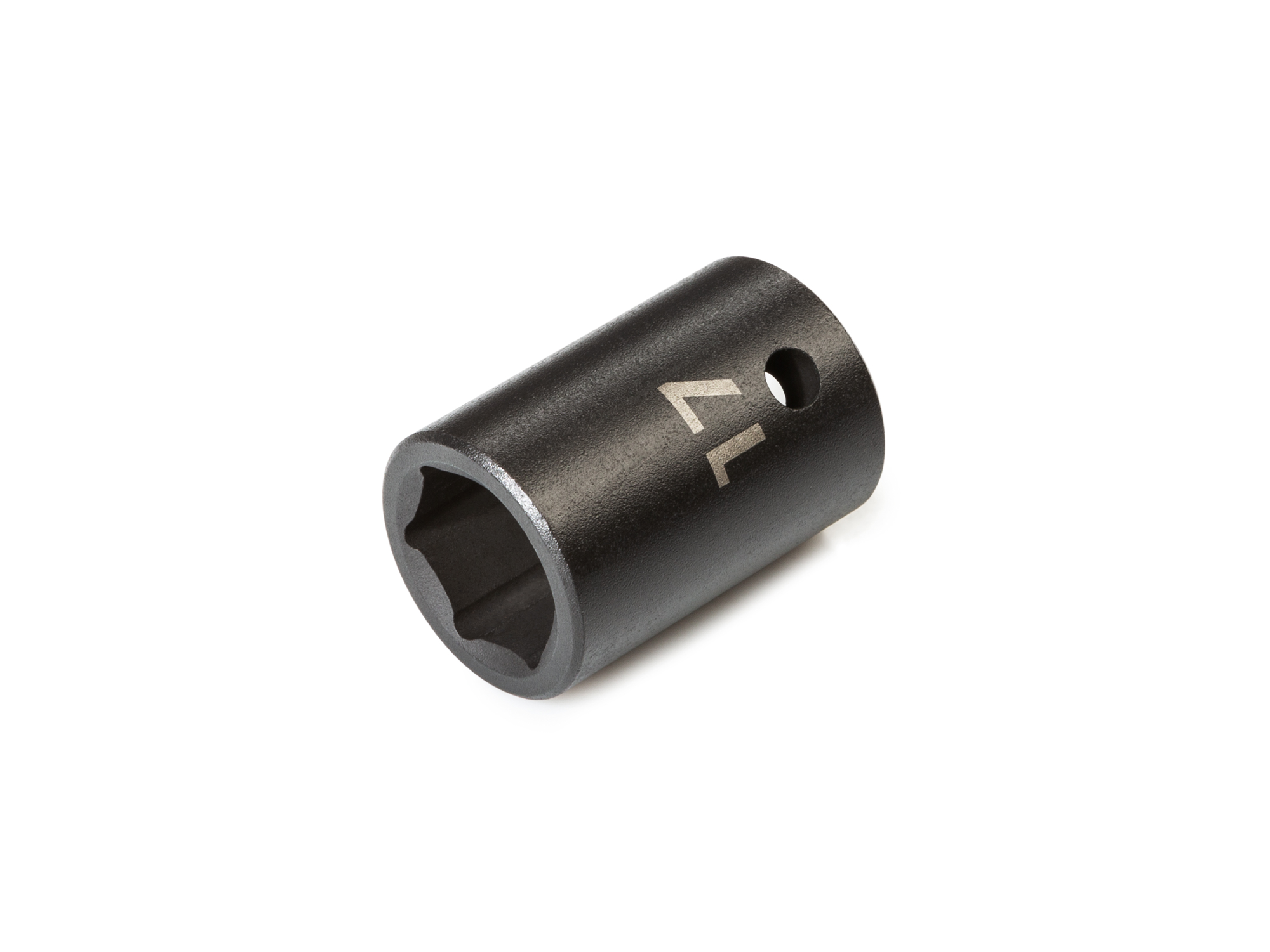1/2 Inch Drive x 17 mm Shallow 6-Point Impact Socket | TEKTON