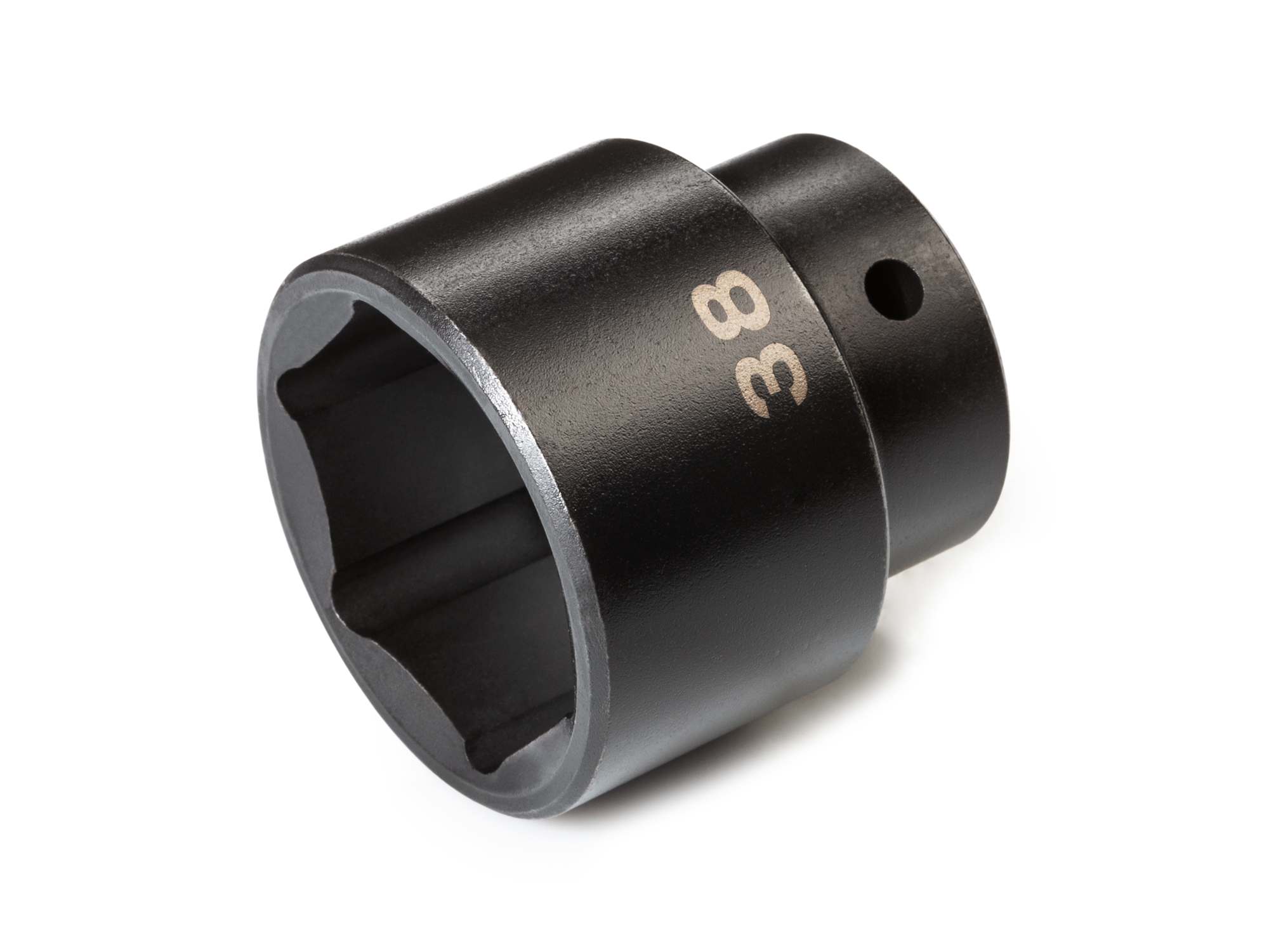 1/2 Inch Drive x 38 mm Shallow 6-Point Impact Socket | TEKTON