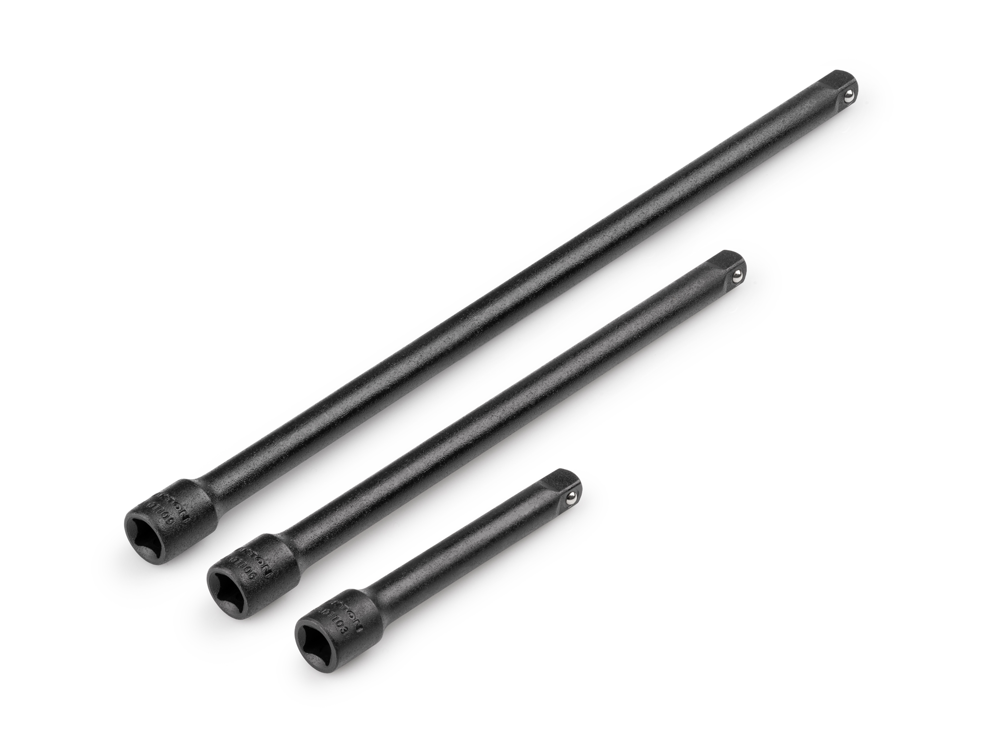 1/4 Inch Drive Impact Extension Set, 3-Piece (3, 6, 9 in.)