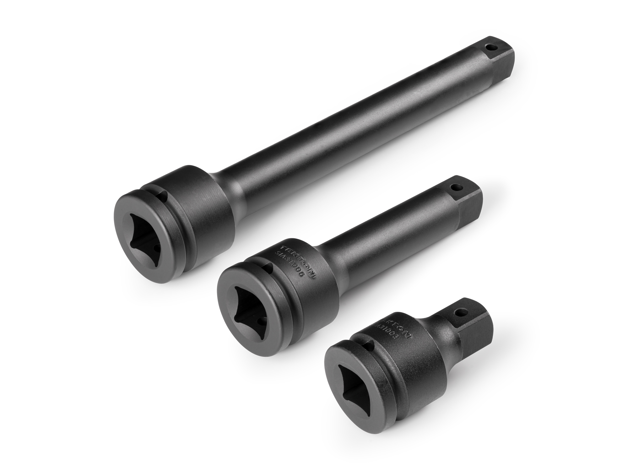 3/4 Inch Drive Extension Set, 3-Piece (Through Hole)