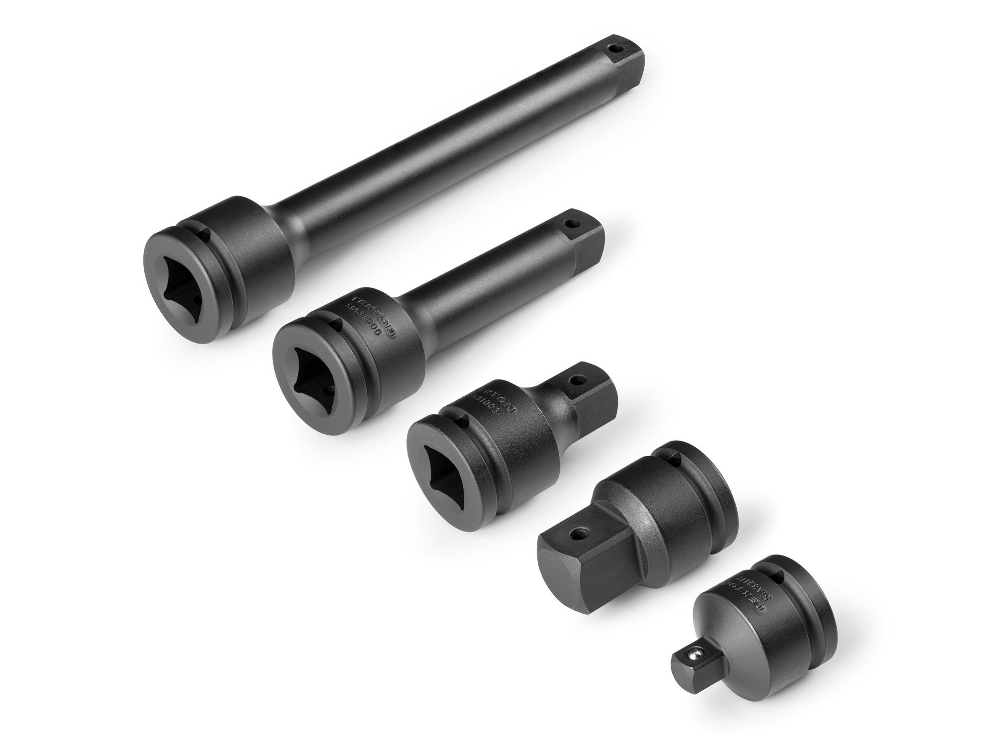 Front-right angle view of Tekton impact drive accessory set. Item #SIA93005