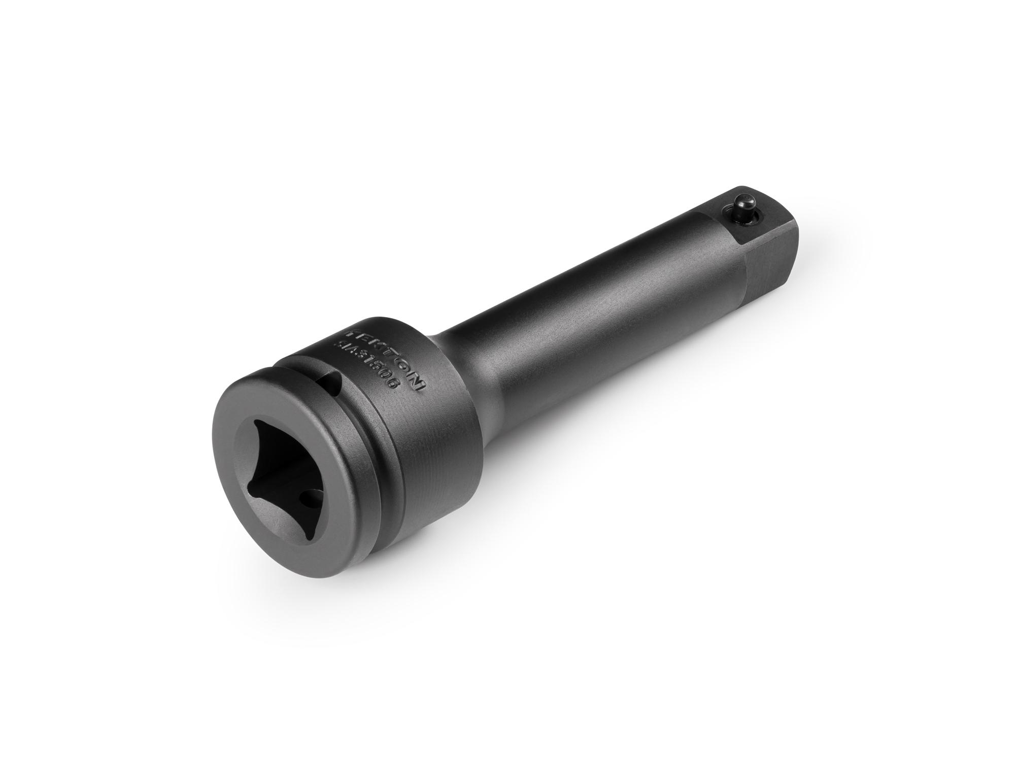 Front-right angle view of Tekton 6 inch impact drive accessory. Item #SIA31506