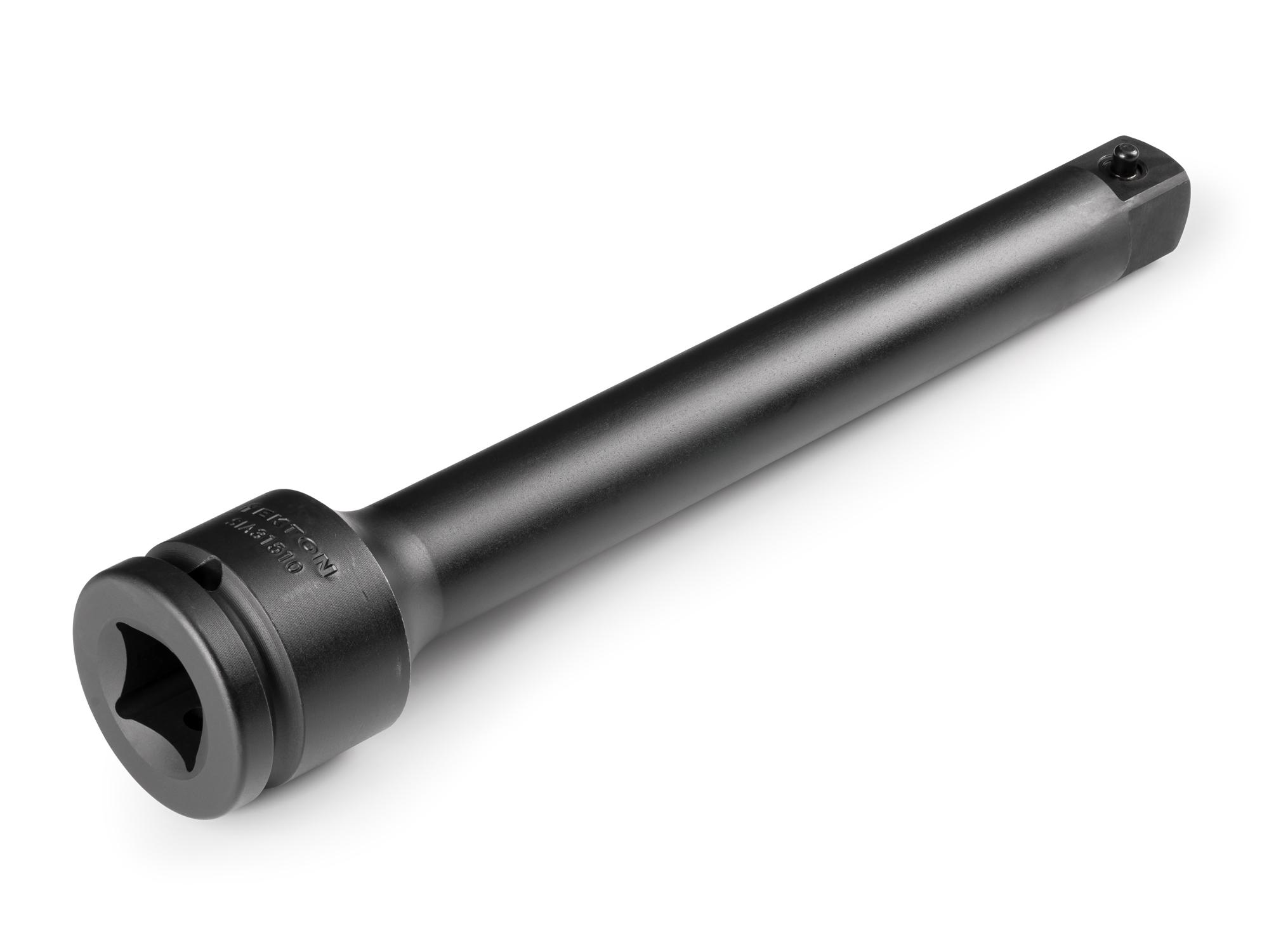 Front-right angle view of Tekton 10 inch impact drive accessory. Item #SIA31510