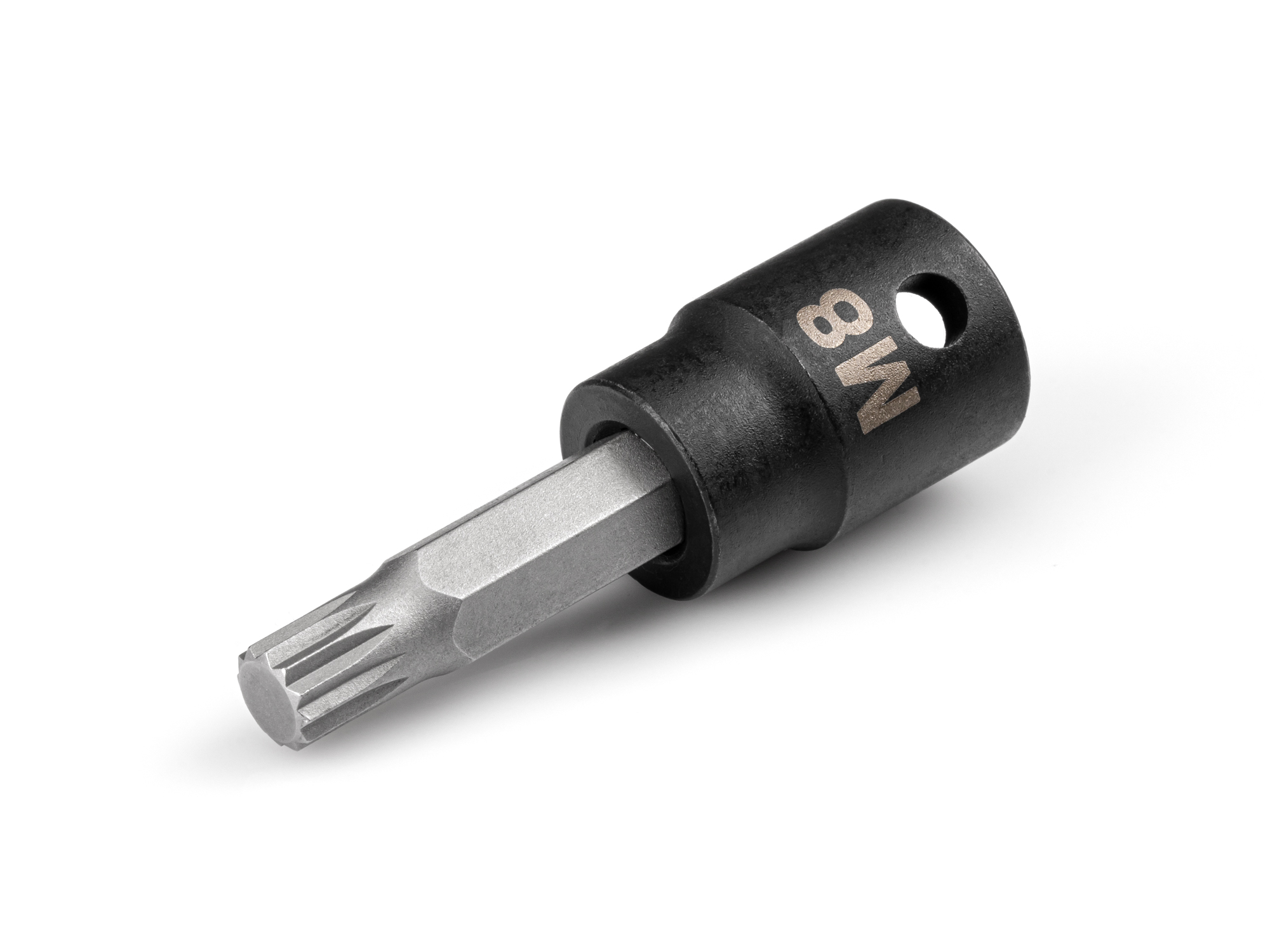 3/8 Inch Drive x M8 Triple Square Impact Bit Socket | TEKTON