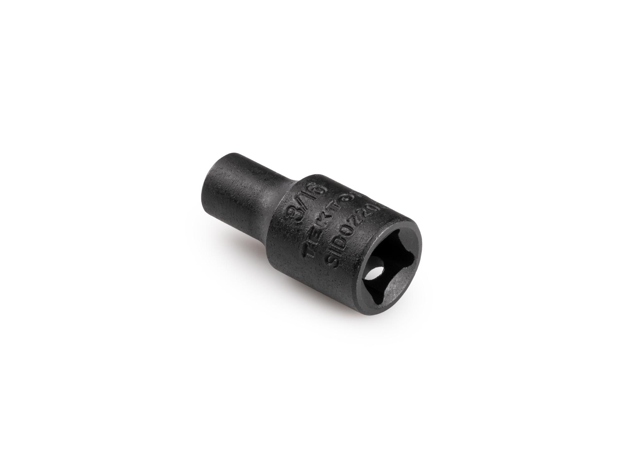 Back angle view of Tekton impact drive 12-point socket. Item #SID02203
