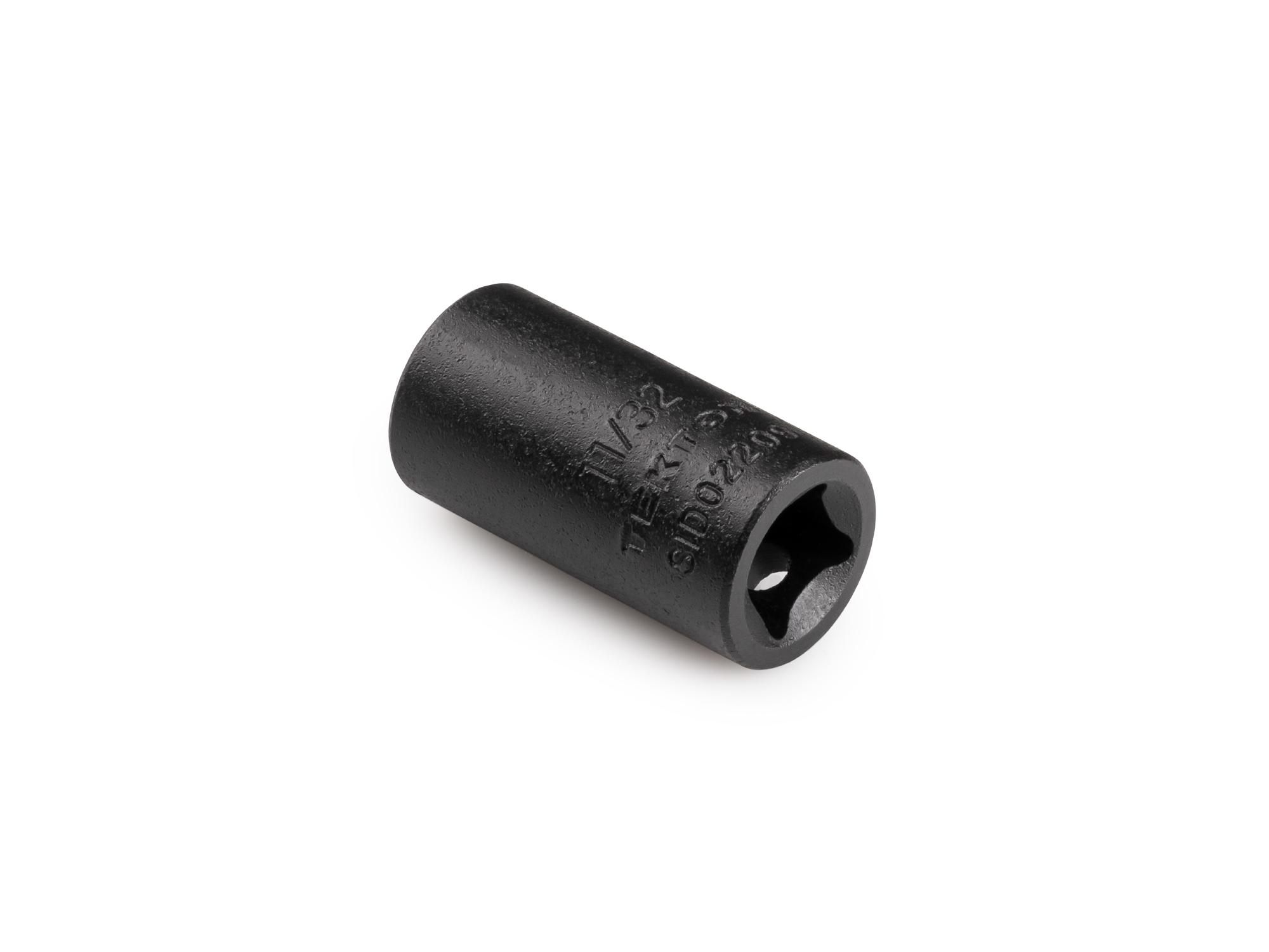 Back angle view of Tekton impact drive 12-point socket. Item #SID02209