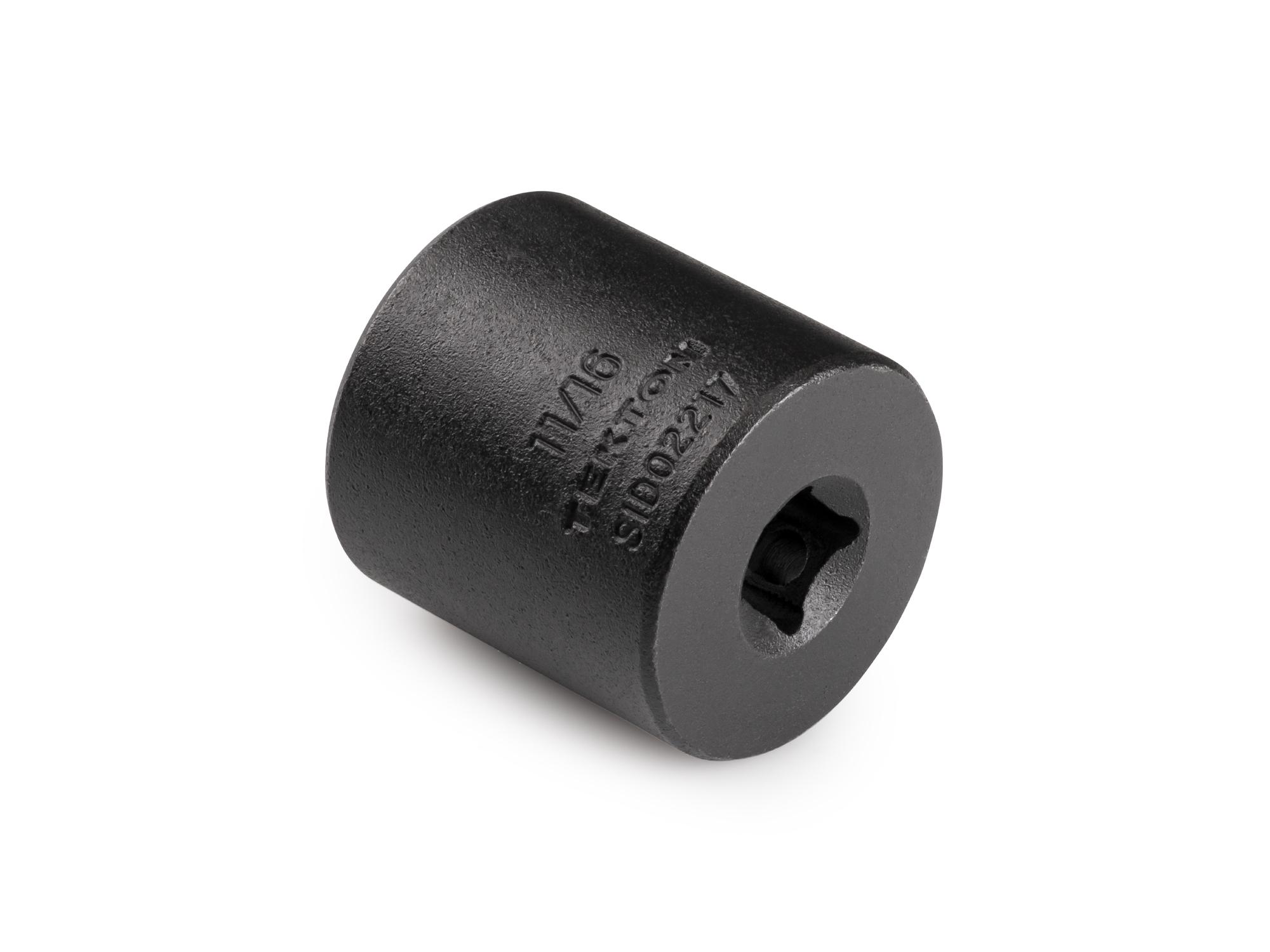 Back angle view of Tekton impact drive 12-point socket. Item #SID02217