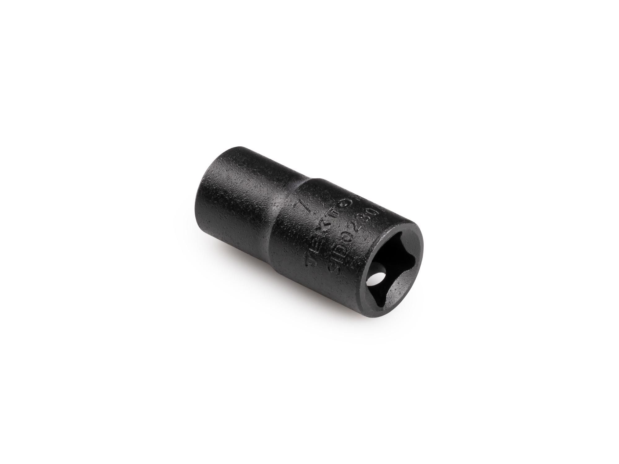 Back angle view of Tekton impact drive 12-point socket. Item #SID02307
